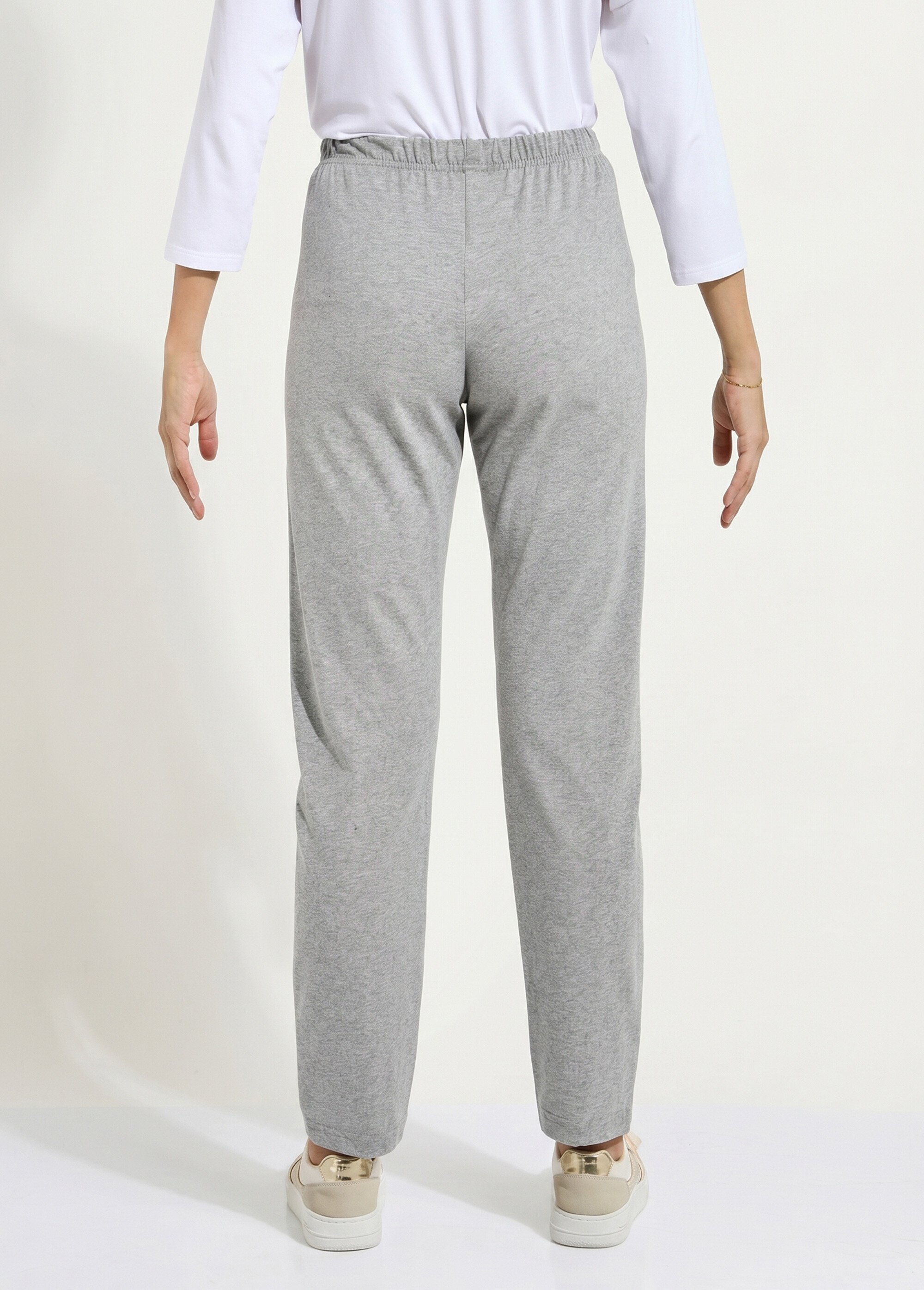 Legging taille élastiquée jersey coton