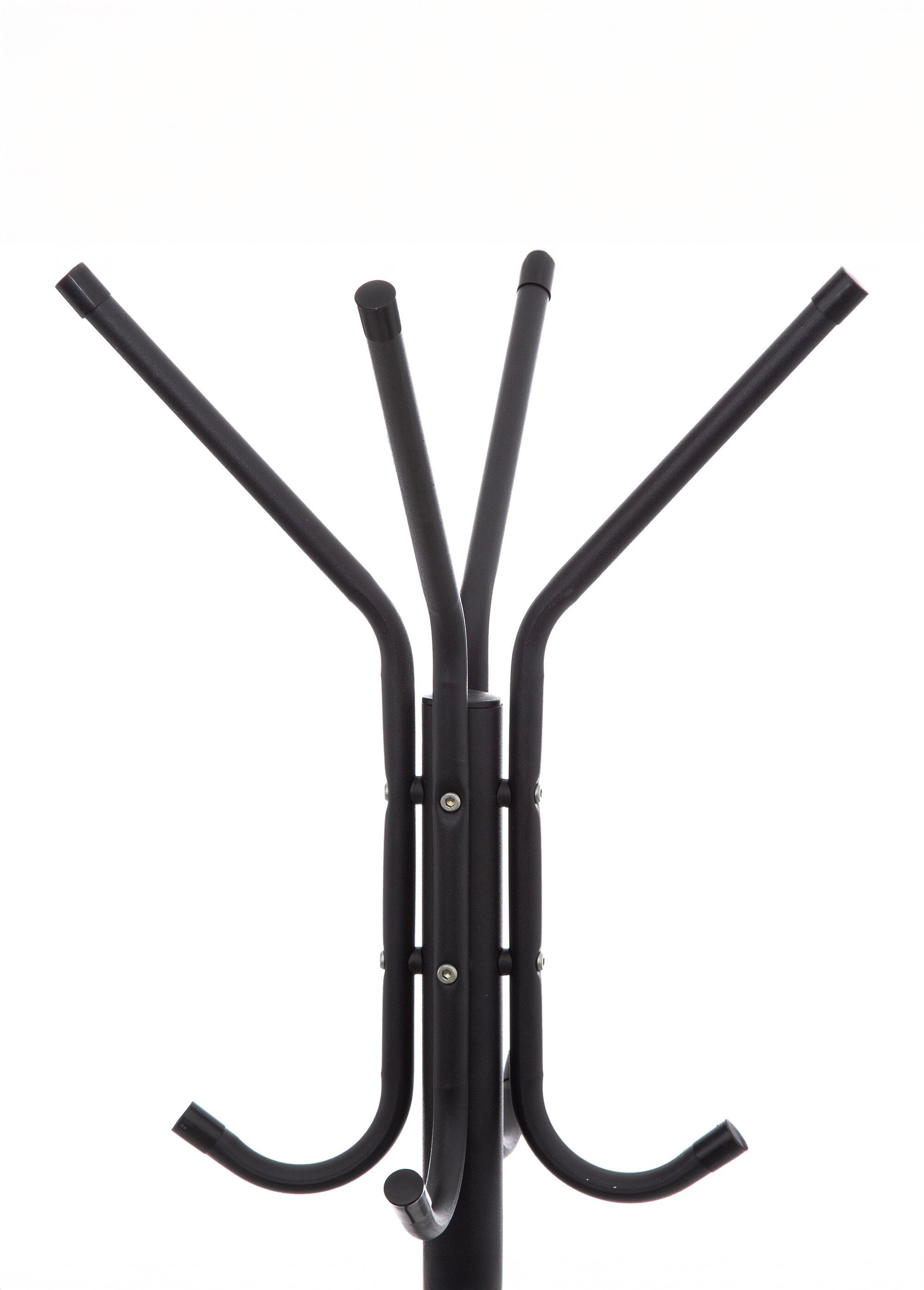 Porte manteaux épuré en métal, 8 patères