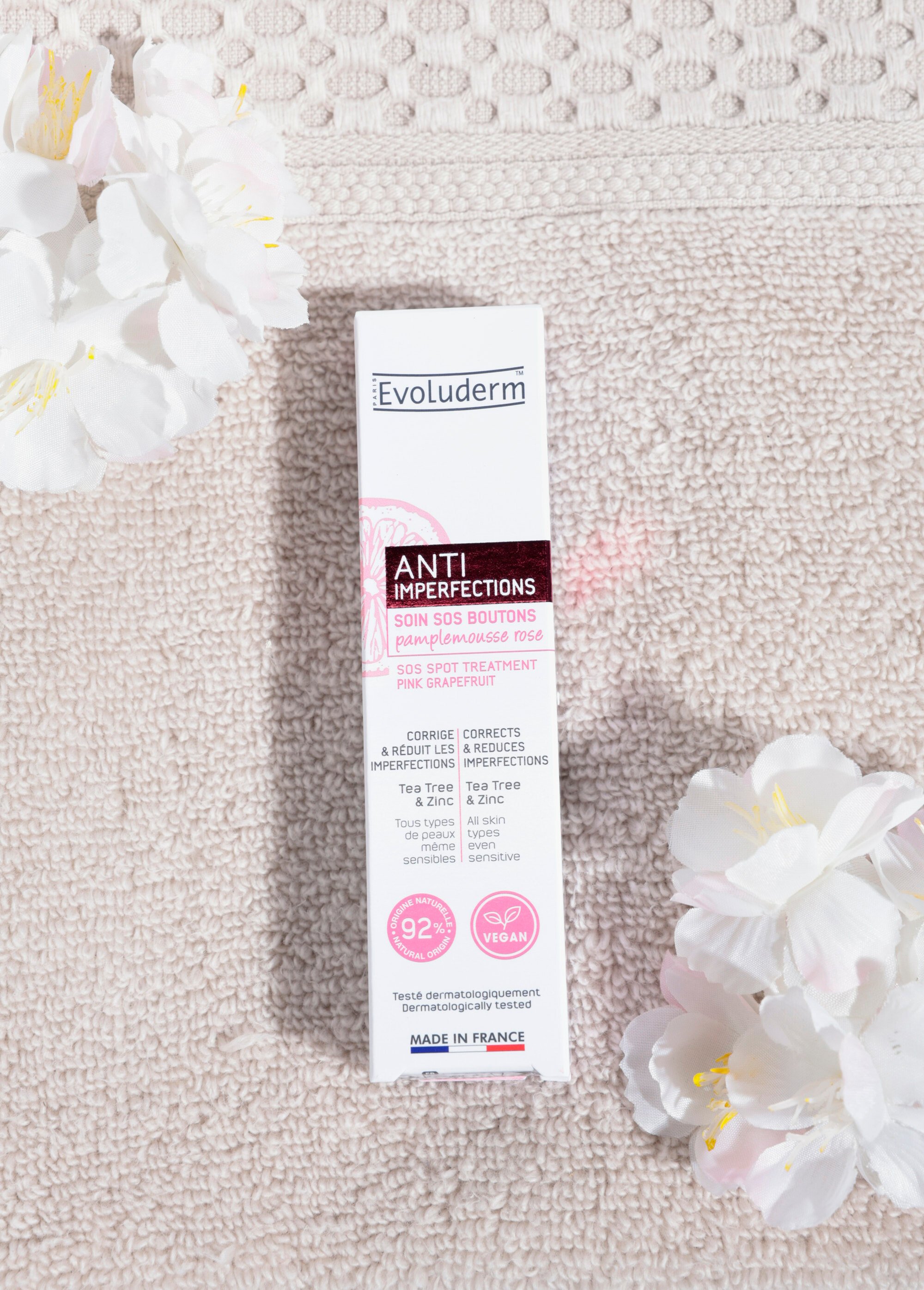 Soin anti-imperfections SOS boutons Blanc EVO20388 SF1