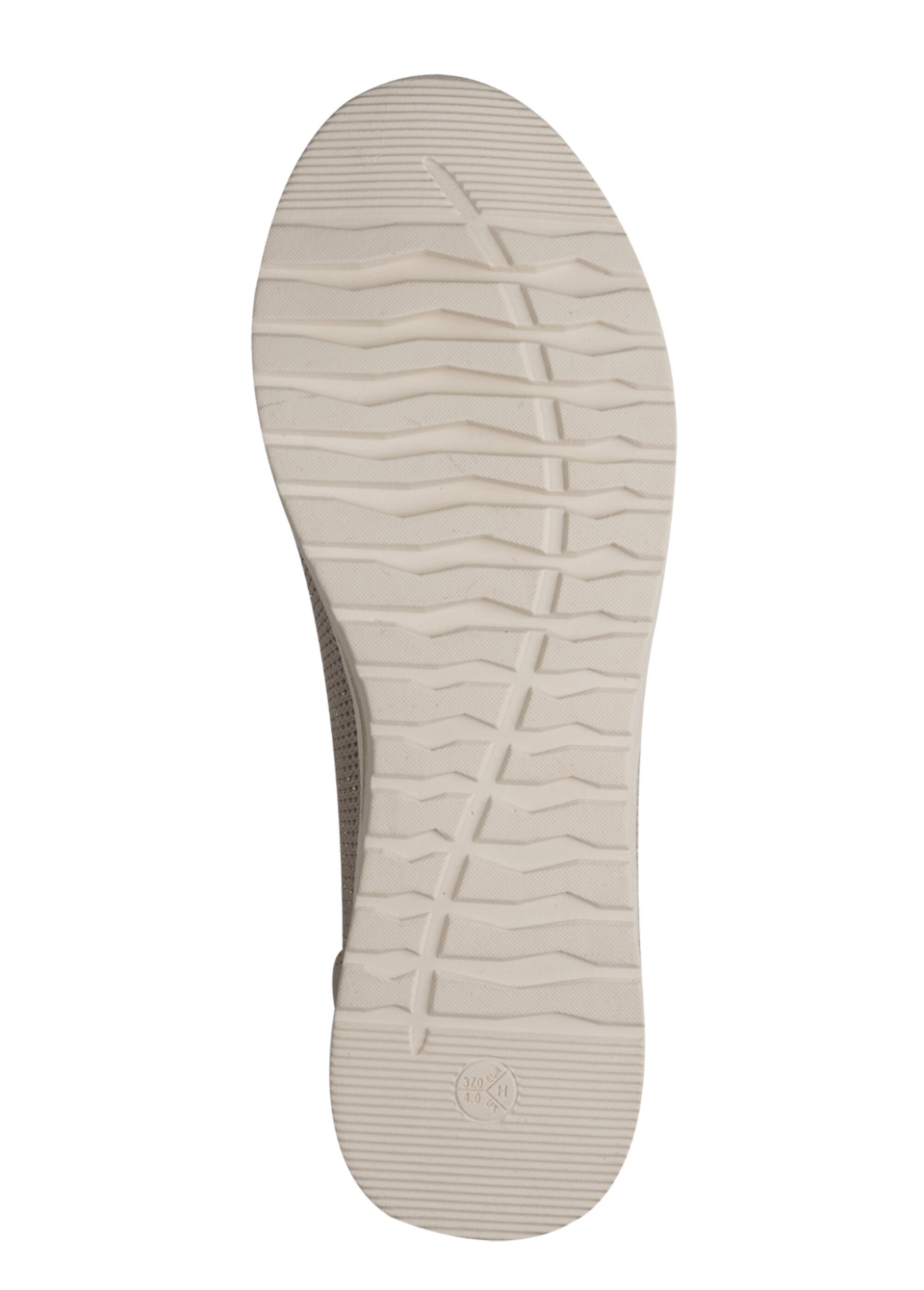 Ballerines compensées en maille mesh Femme Beige JAN-82217046 UN1