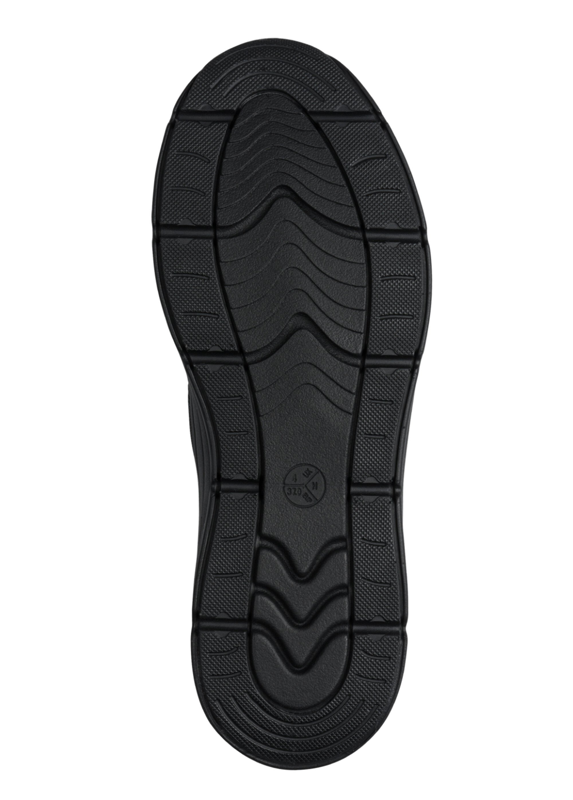 Ballerines sportswear dessus élastiqué Femme Noir JAN-82218346 UN1