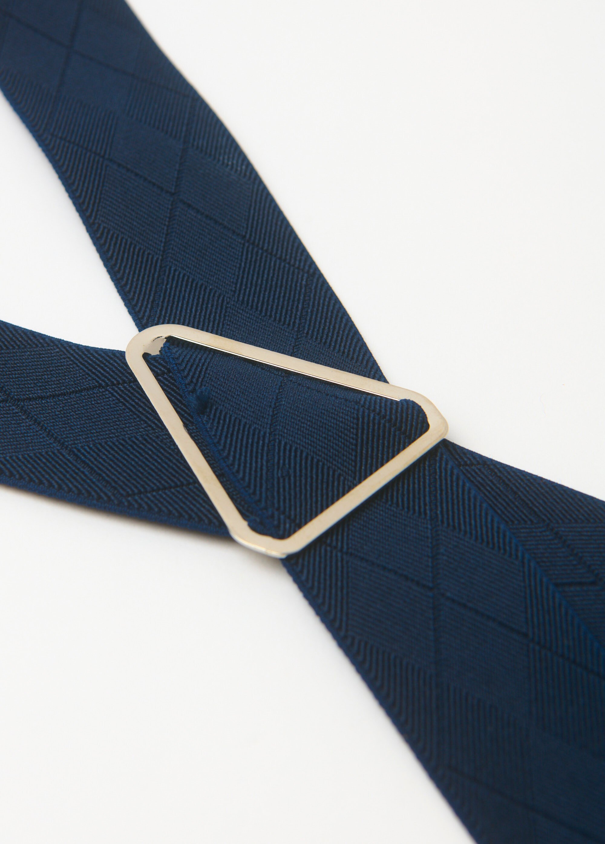 Bretelles élastiques ajustables à pinces Homme Bleu NESSPBRETELLES DE3