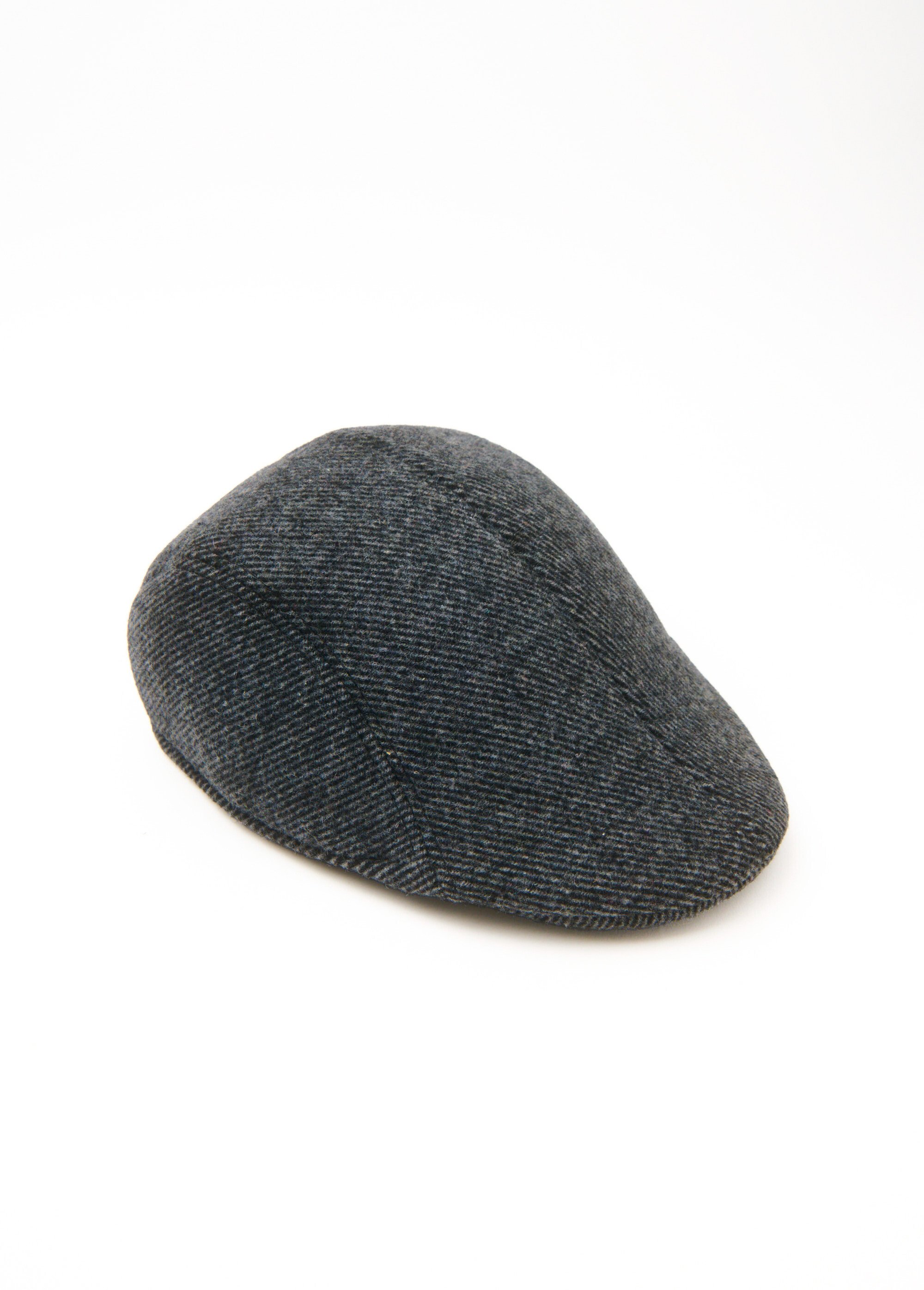 Casquette plate en tissu aspect laine Homme Gris NESMC AP1