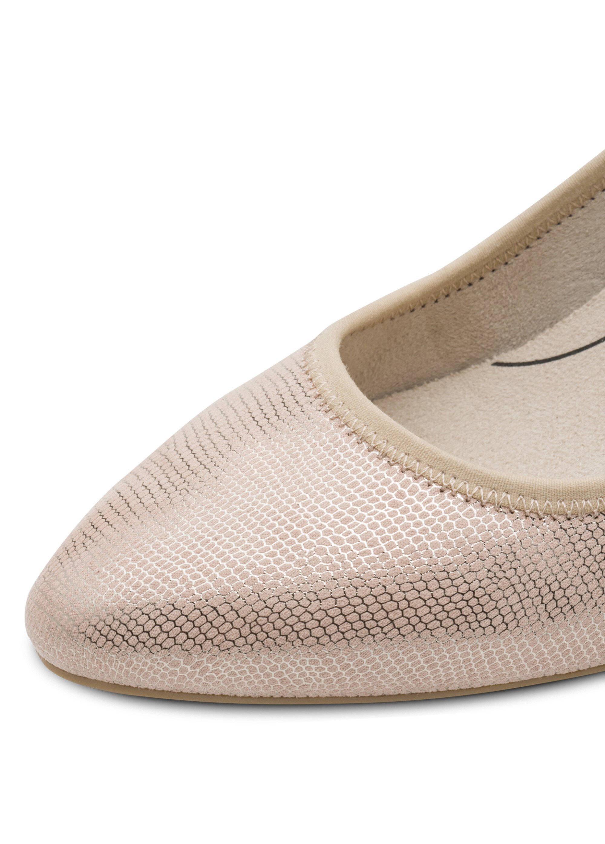 Escarpins chic bout pointu et talon haut Femme Beige JAN-82246146 DE1