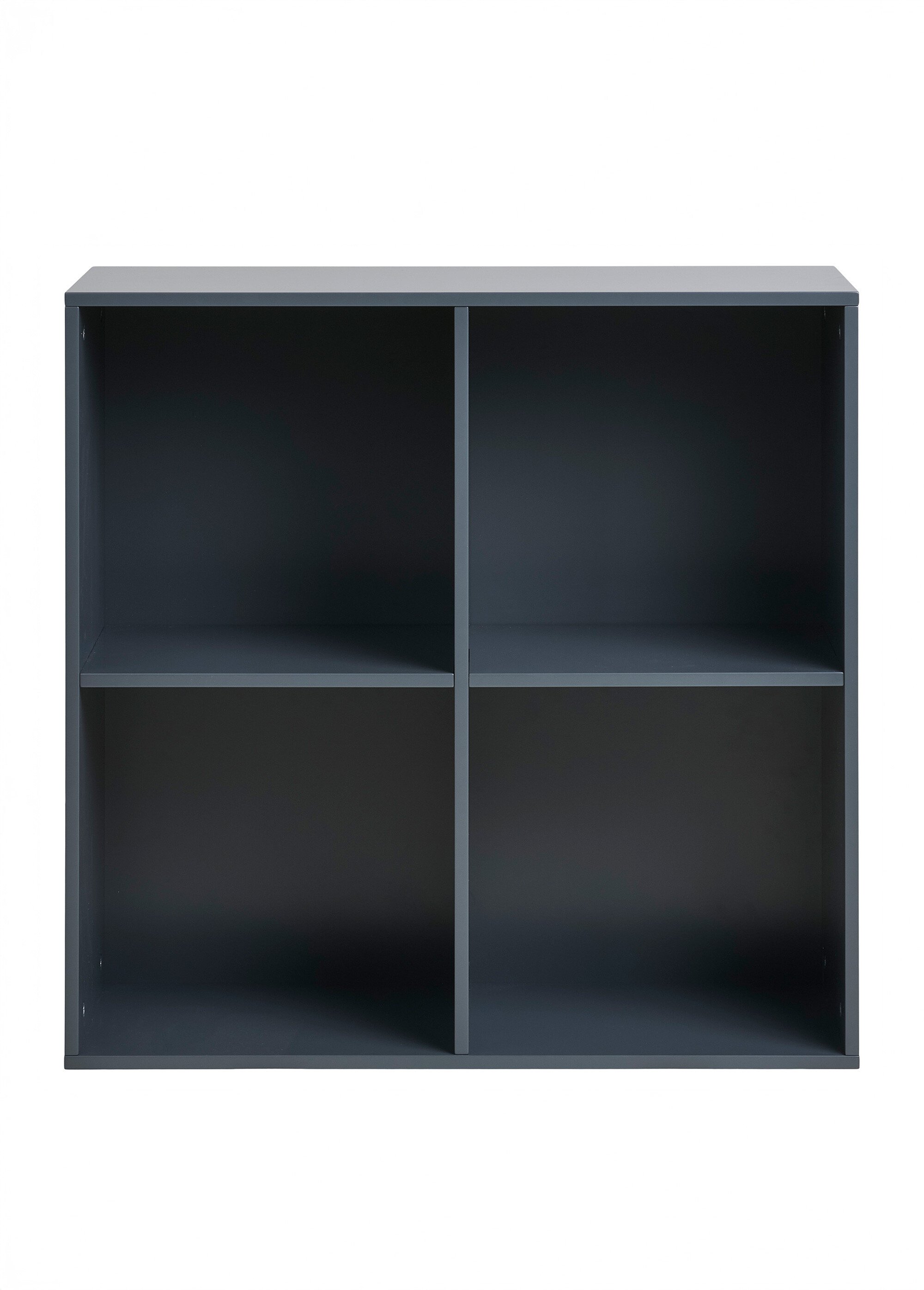 Etagère murale 4 cases, finition foncé GRIS FONCE HN-4293020 DE1