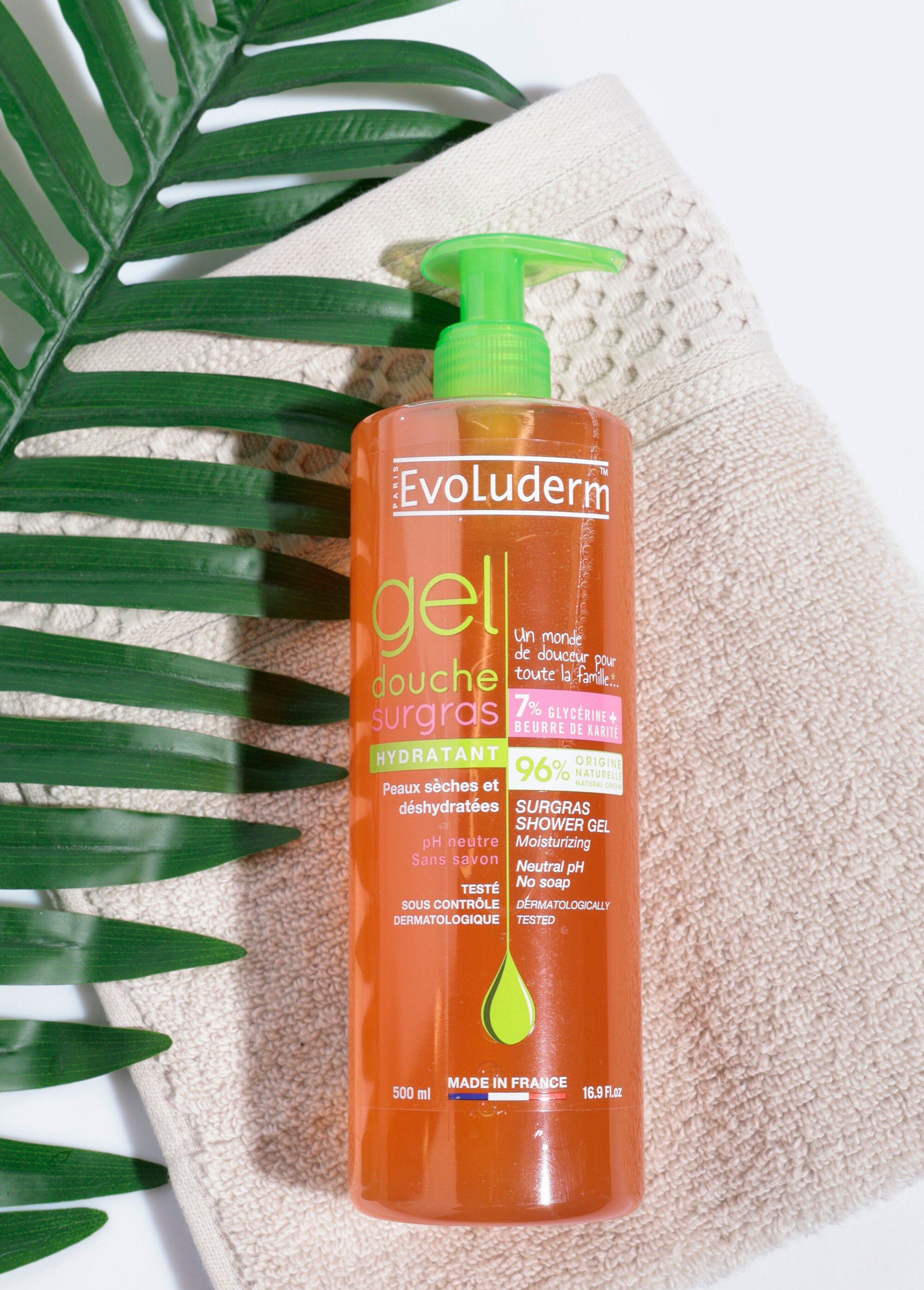 Gel douche surgras hydratant karité Orange EVO14239 SF1