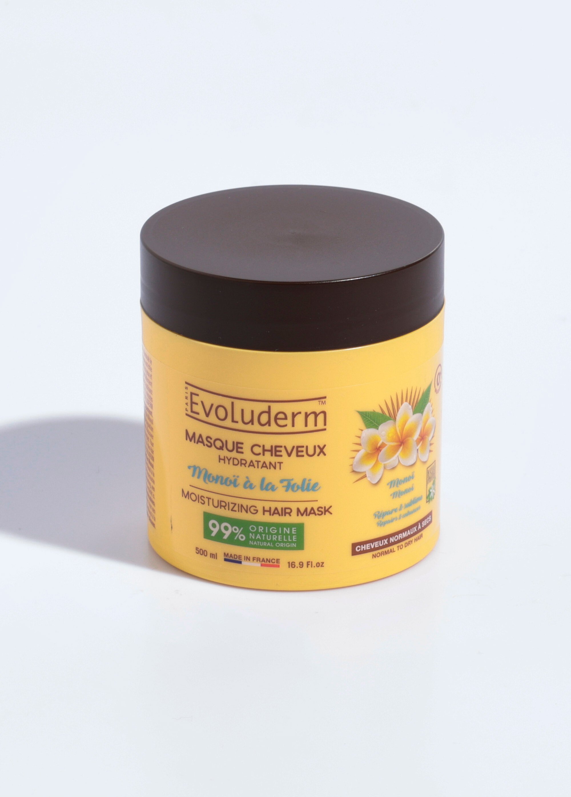 Masque cheveux hydratant au monoï de Tahiti Jaune EVO20380 FA1
