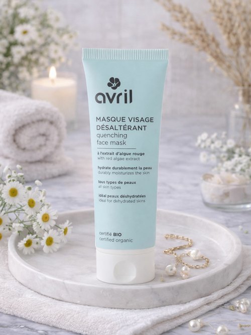 Masque visage désaltérant BIO Bleu AV-1436 SI1