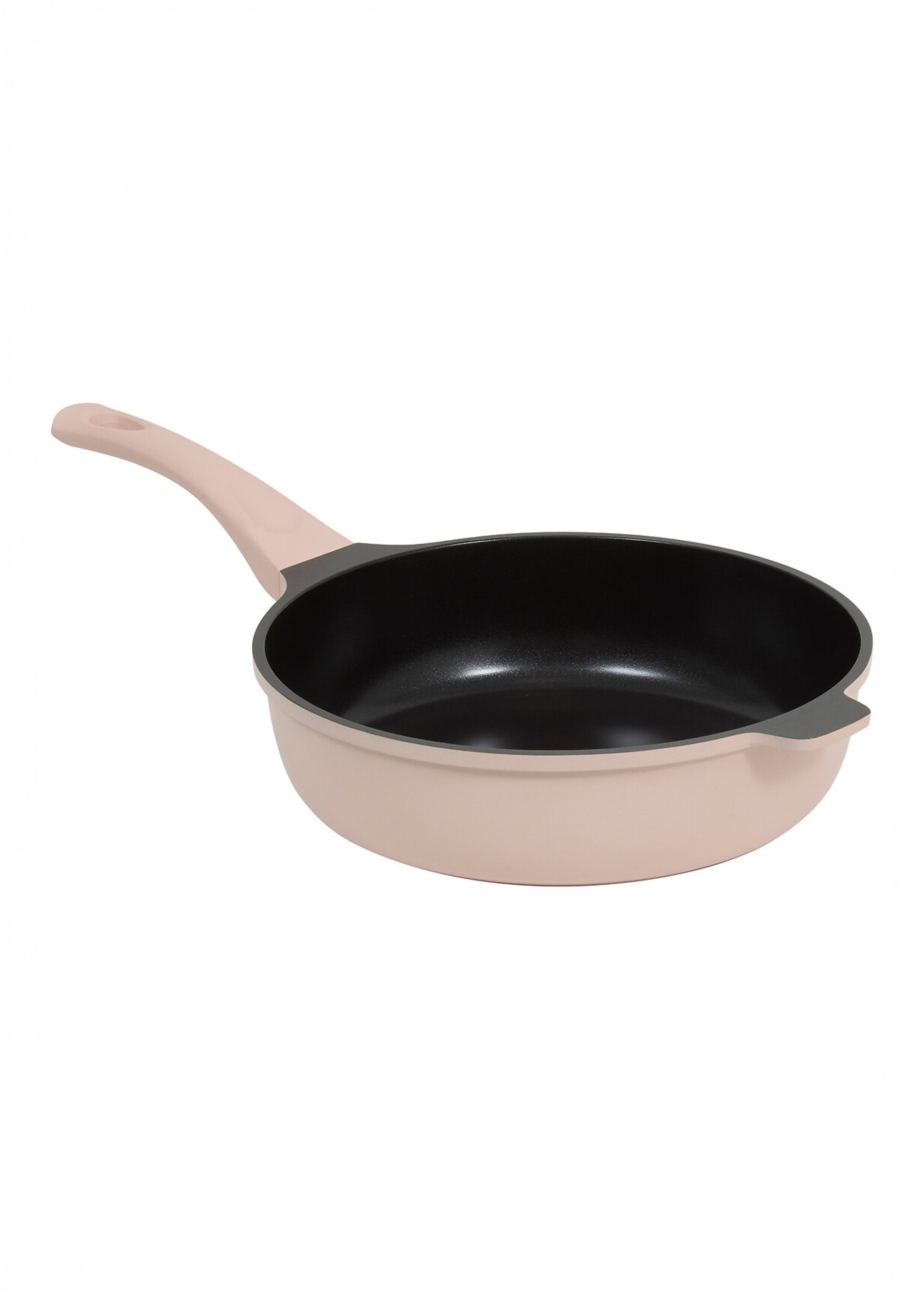 Sauteuse alu + panier vapeur + couvercle + cuillère Rose JJA-189456 DE1