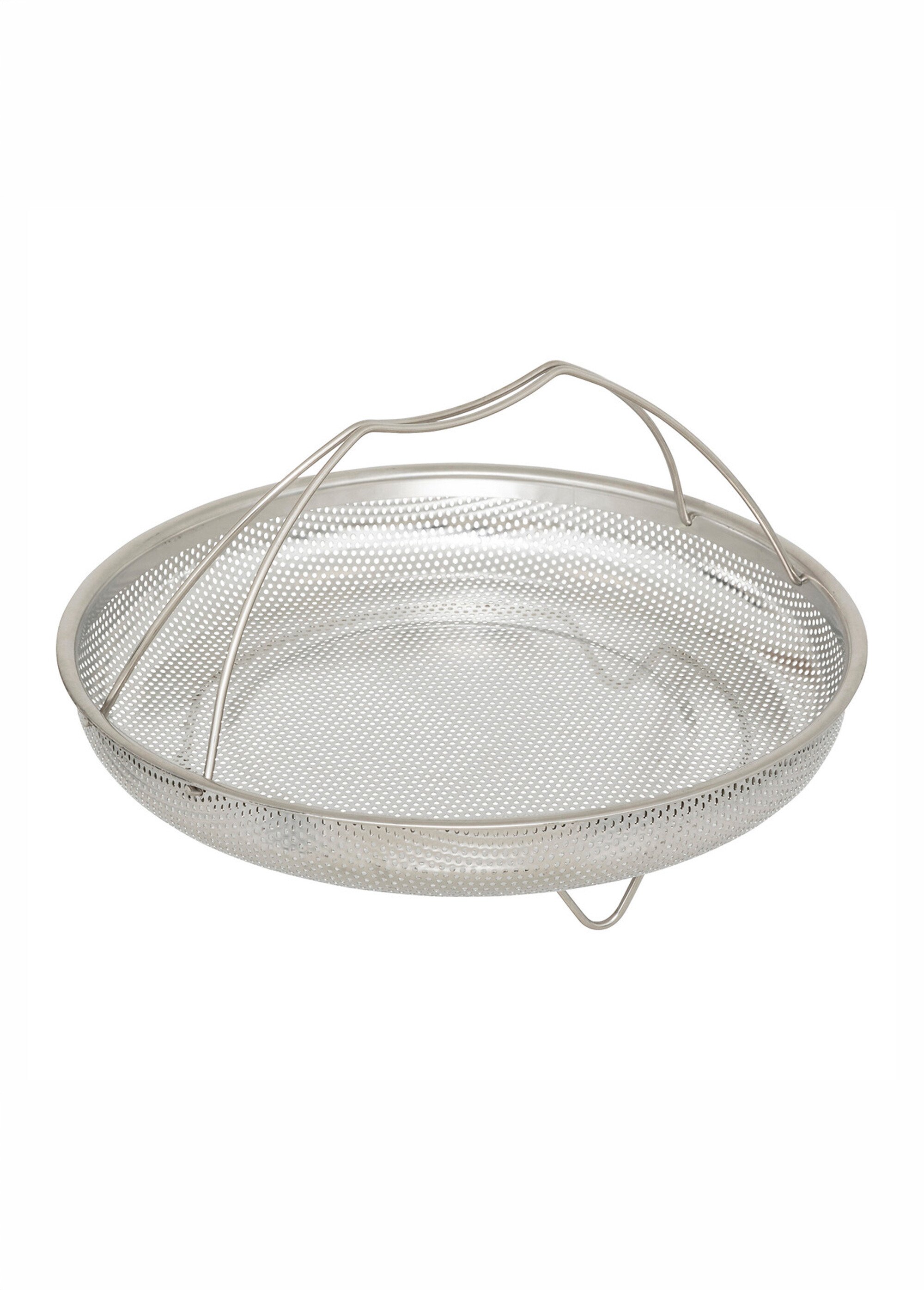 Sauteuse alu + panier vapeur + couvercle + cuillère Gris JJA-189456 DE2