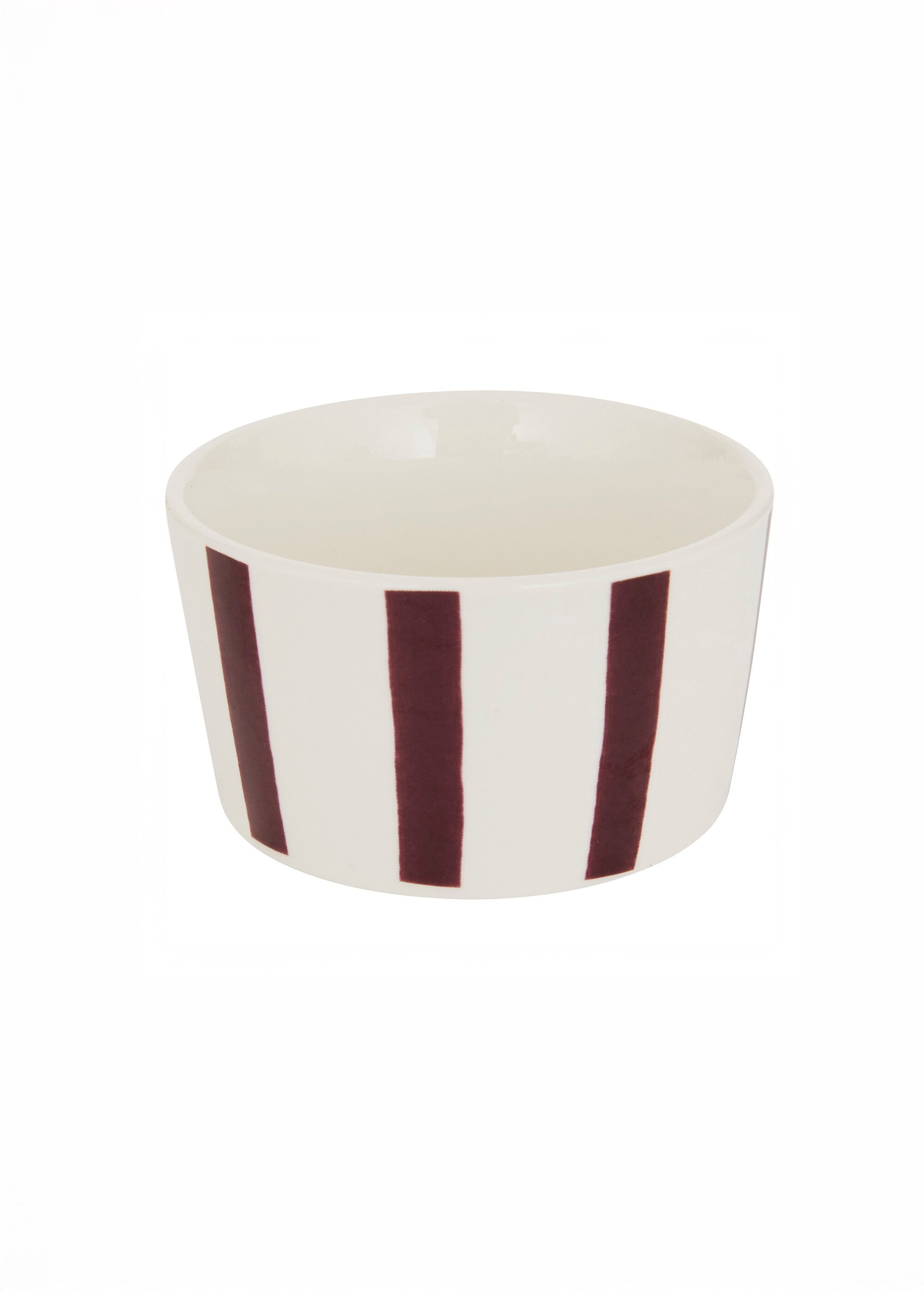 Set apéritif plateau + 4 ramequins rayés