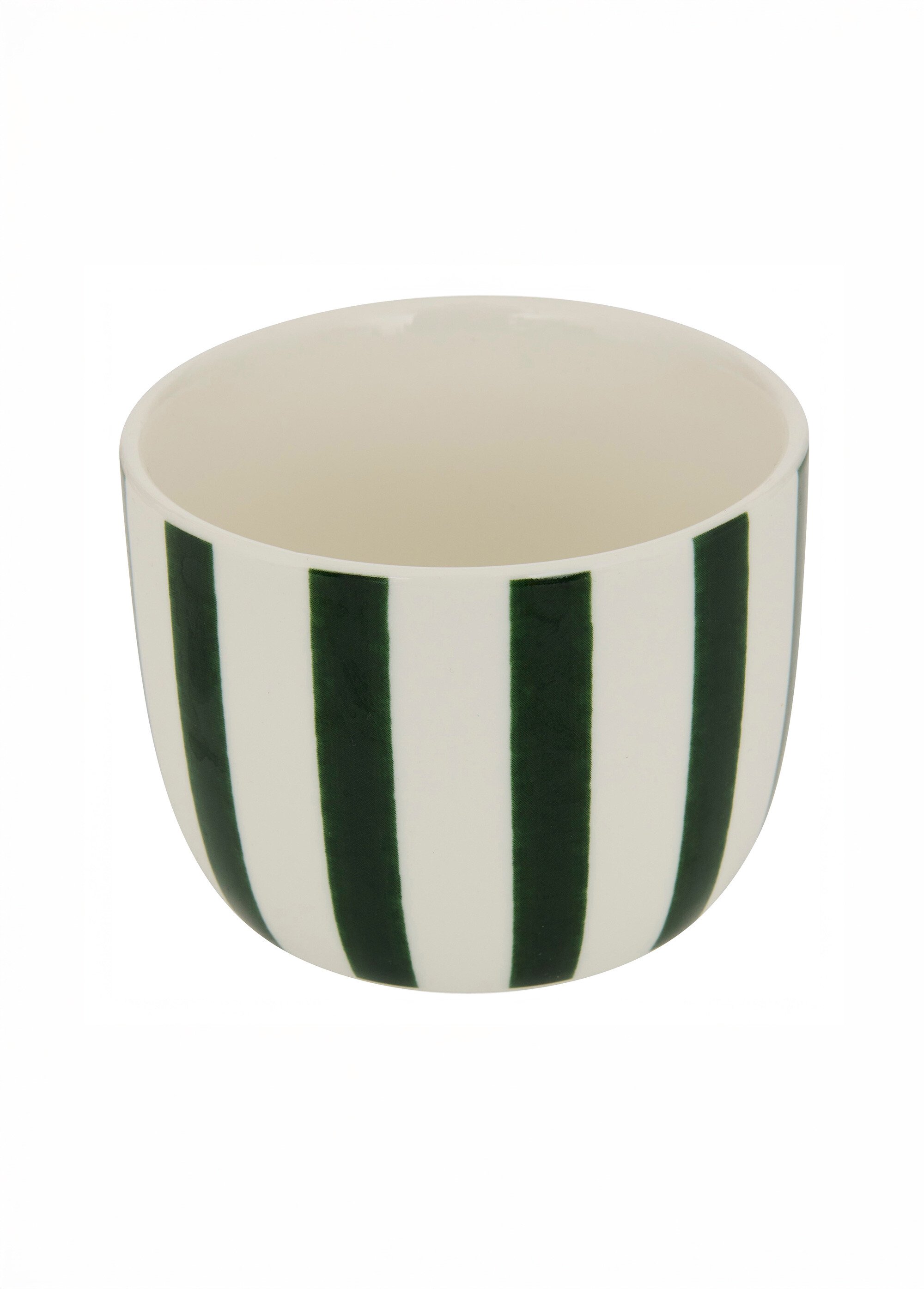 Set apéritif plateau + 4 ramequins rayés Vert JJA-207278 DE2