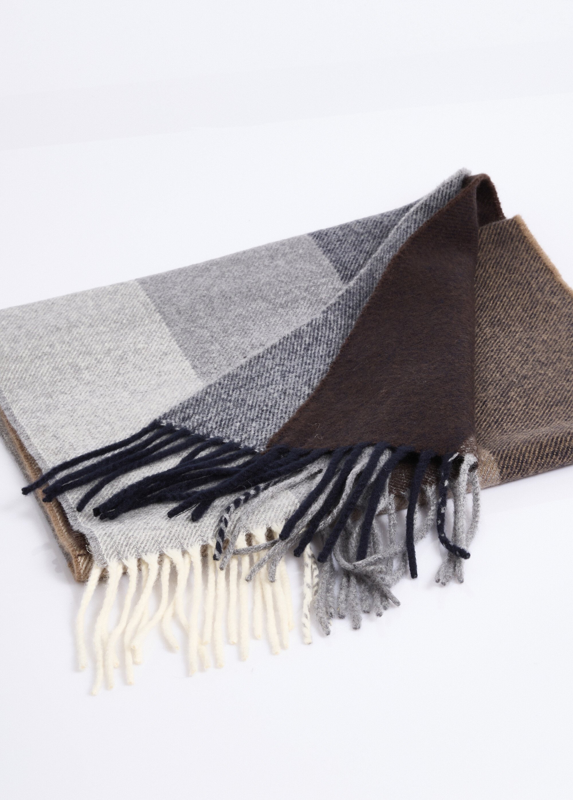 Bonnet en maille cotelée, à revers
