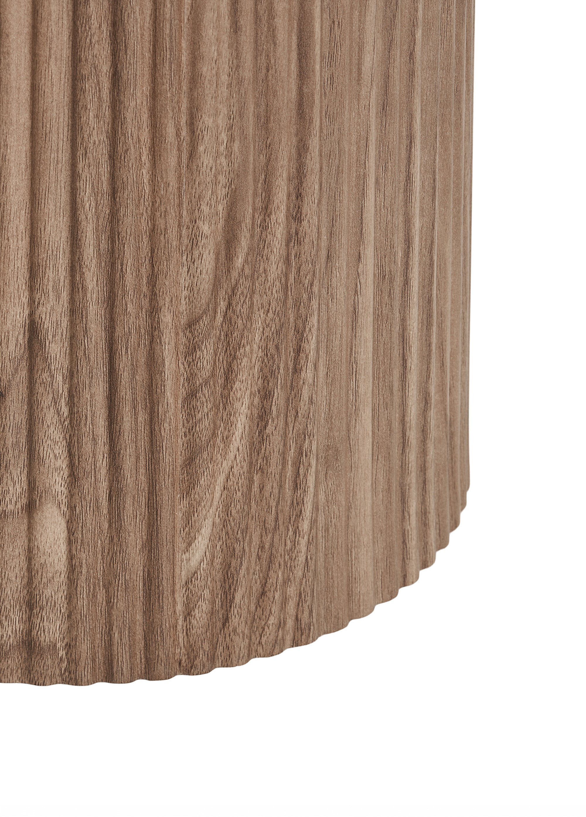 Console pieds rainurés, dessus céramique BLANC ET MARRON HN-2301085 DE3