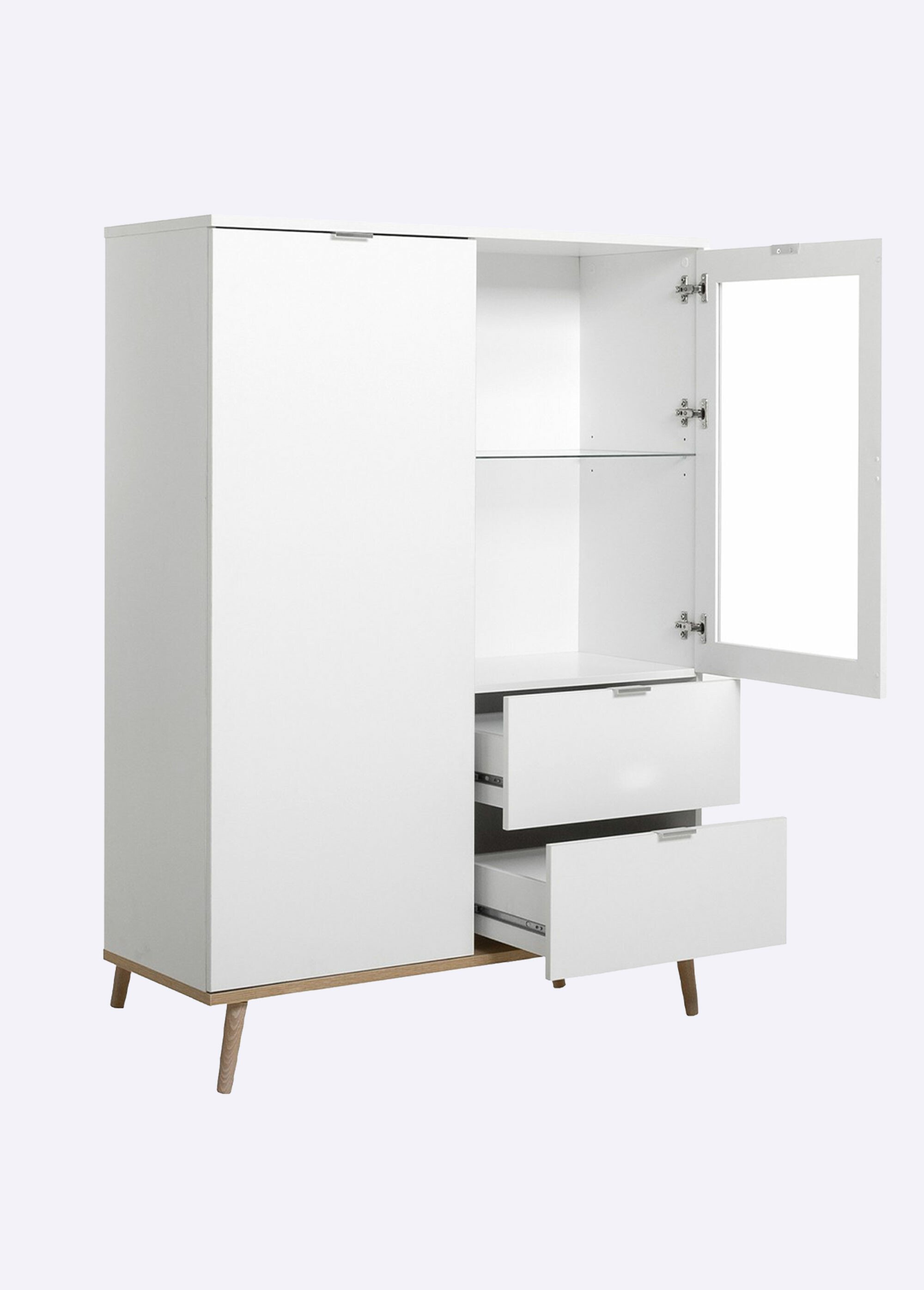 COPENHAGUE Vaisselier 2 portes + 2 tiroirs
