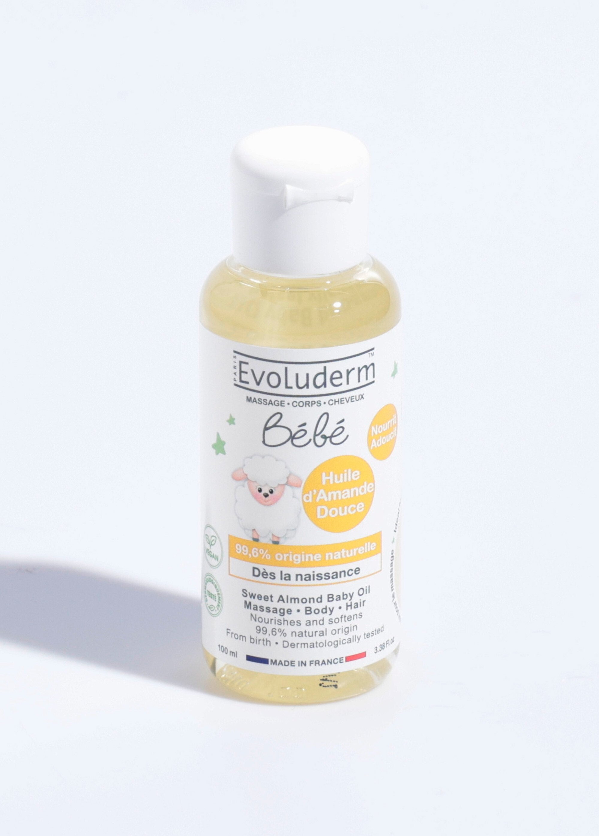 Huile d'amande douce naturelle nourrissante Blanc EVO14237 FA1