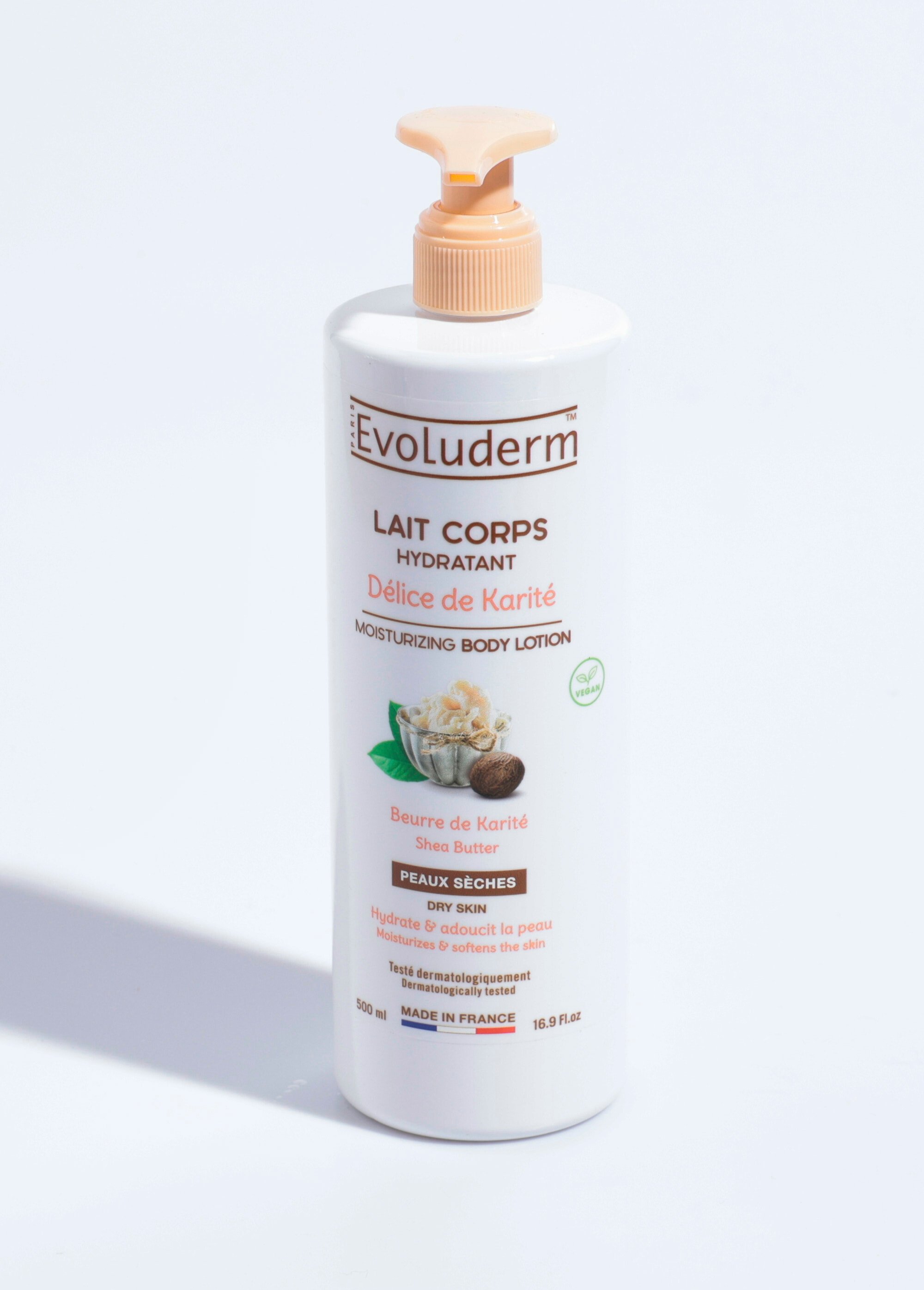 Lait corps hydratant au beurre de karité Blanc EVO17312 FA1