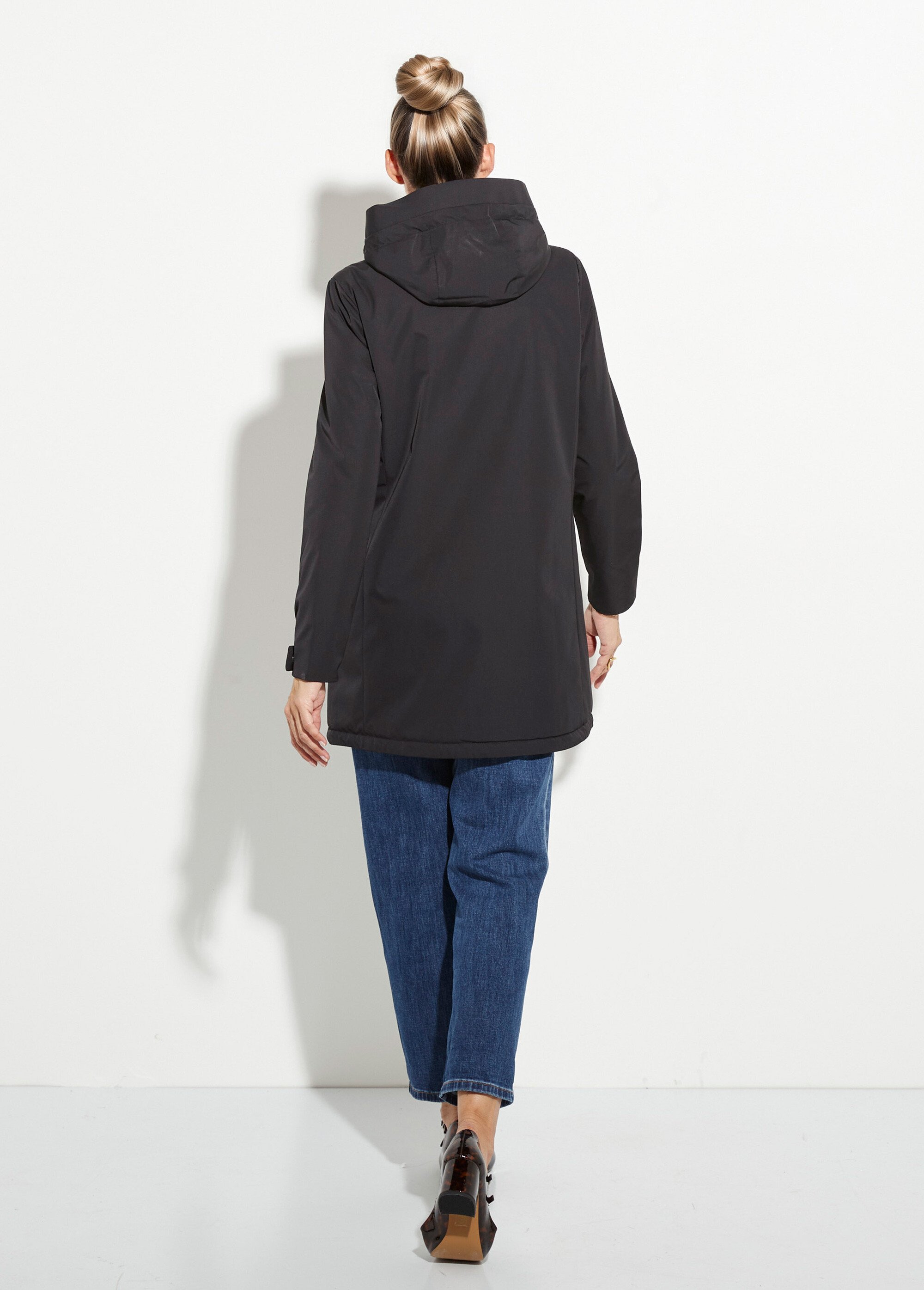 Parka chaude déperlante doublure fourrure