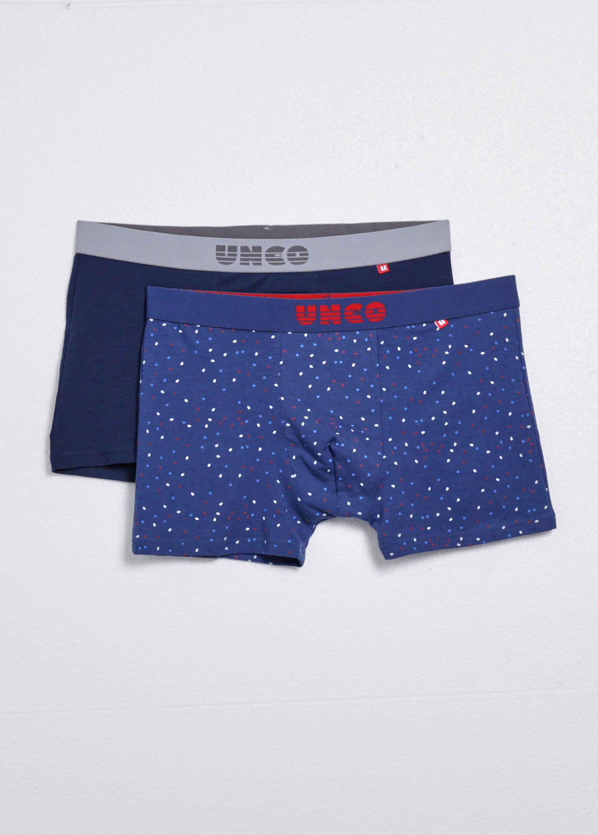 Boxer assortis en coton, uni + imprimé