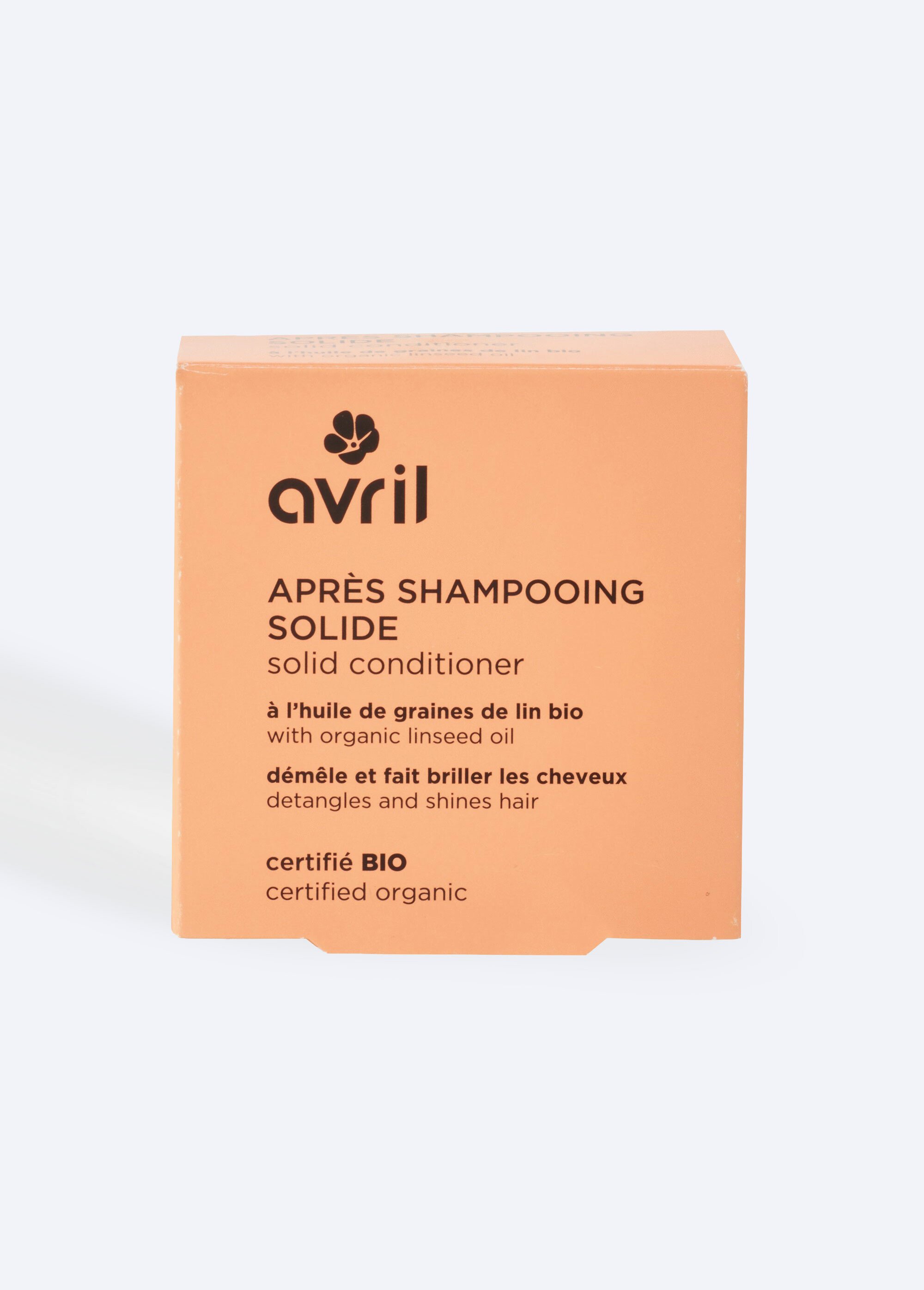 Après-shampooing solide BIO démêlant