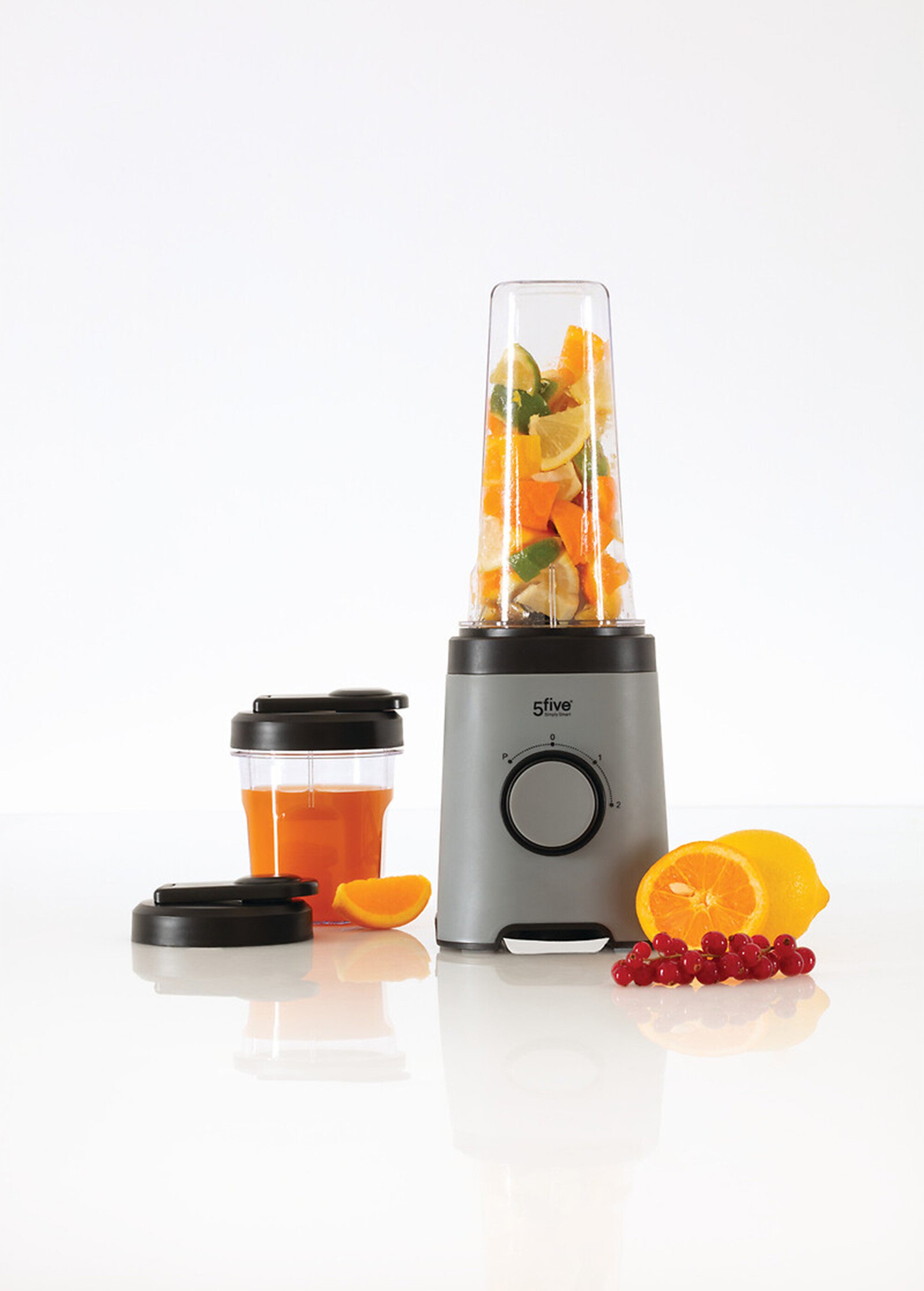 Blender + 2 contenants 300ml / 600ml Gris JJA-204623 SI1