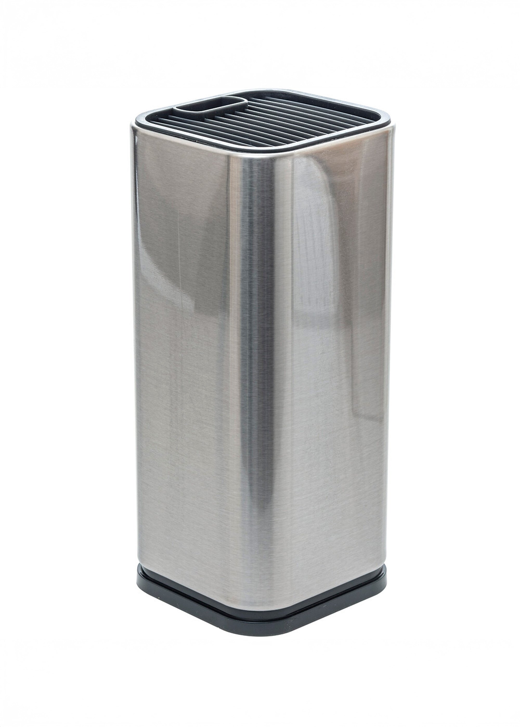 Bloc acier inox 5 couteaux + ciseaux Gris JJA-151380 DE1