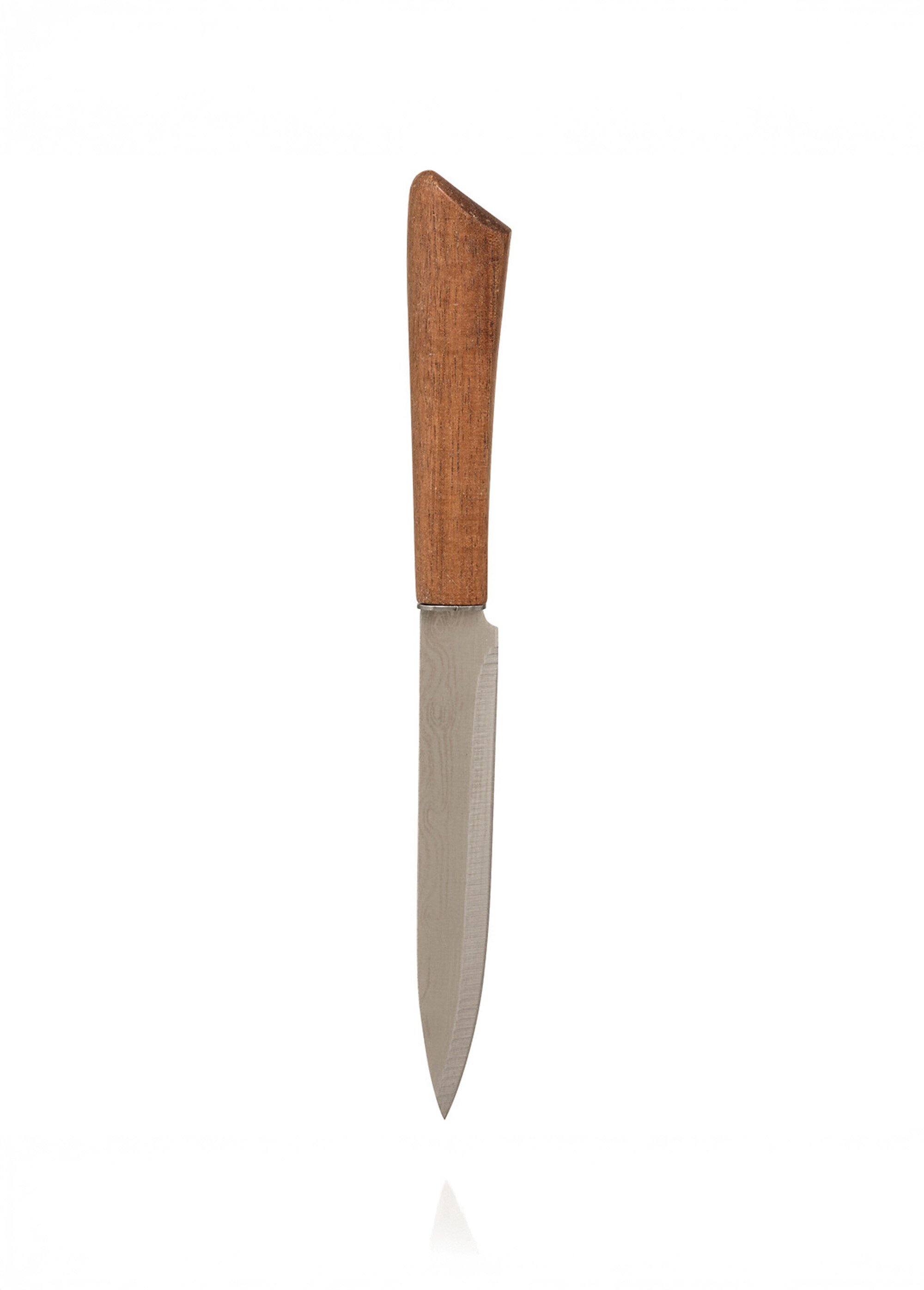 Bloc design acacia + 5 couteaux inox Marron JJA-190141 DE2