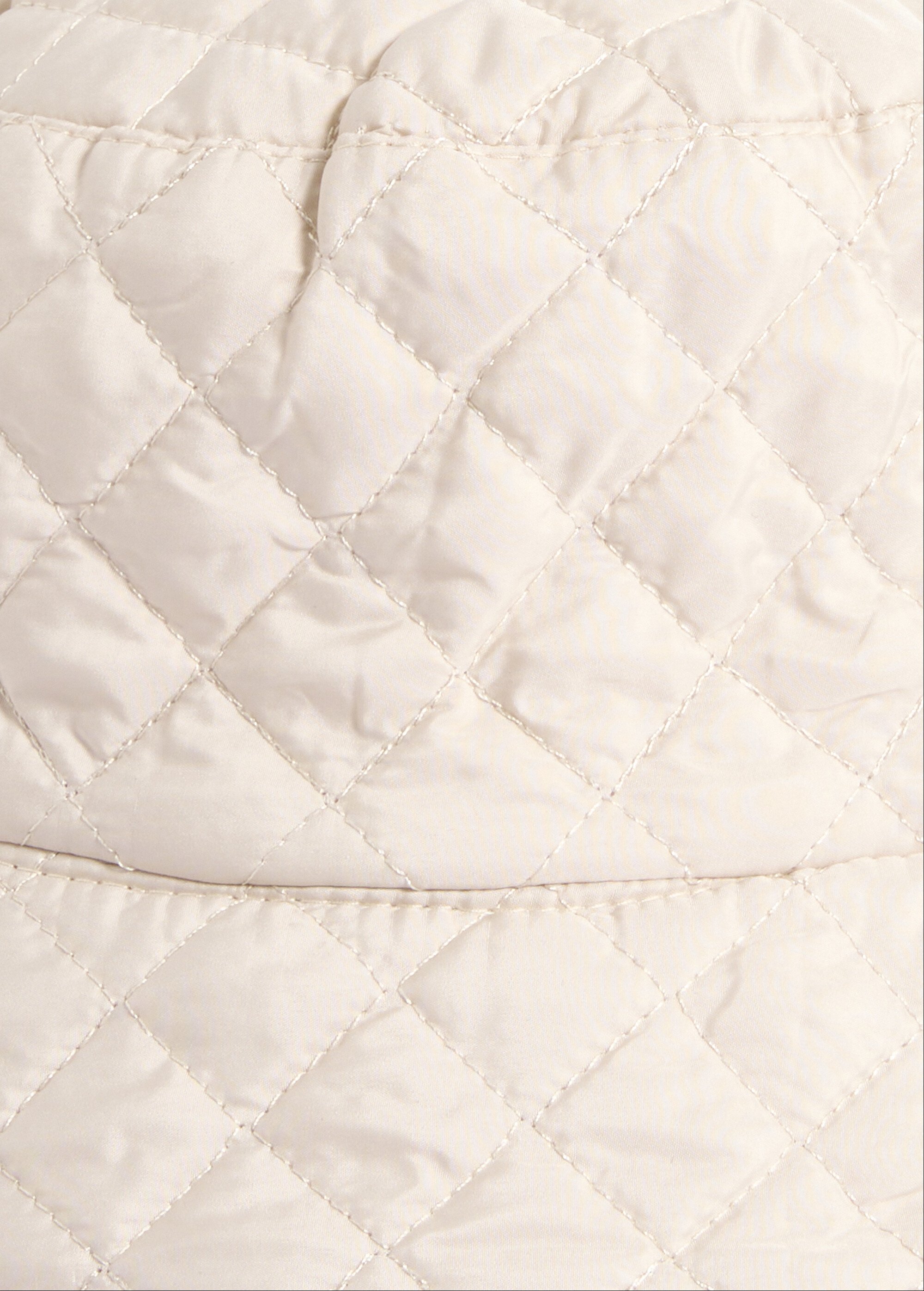 Bob matelassé avec surpiqures Femme Beige NES180LHW2302 DE1