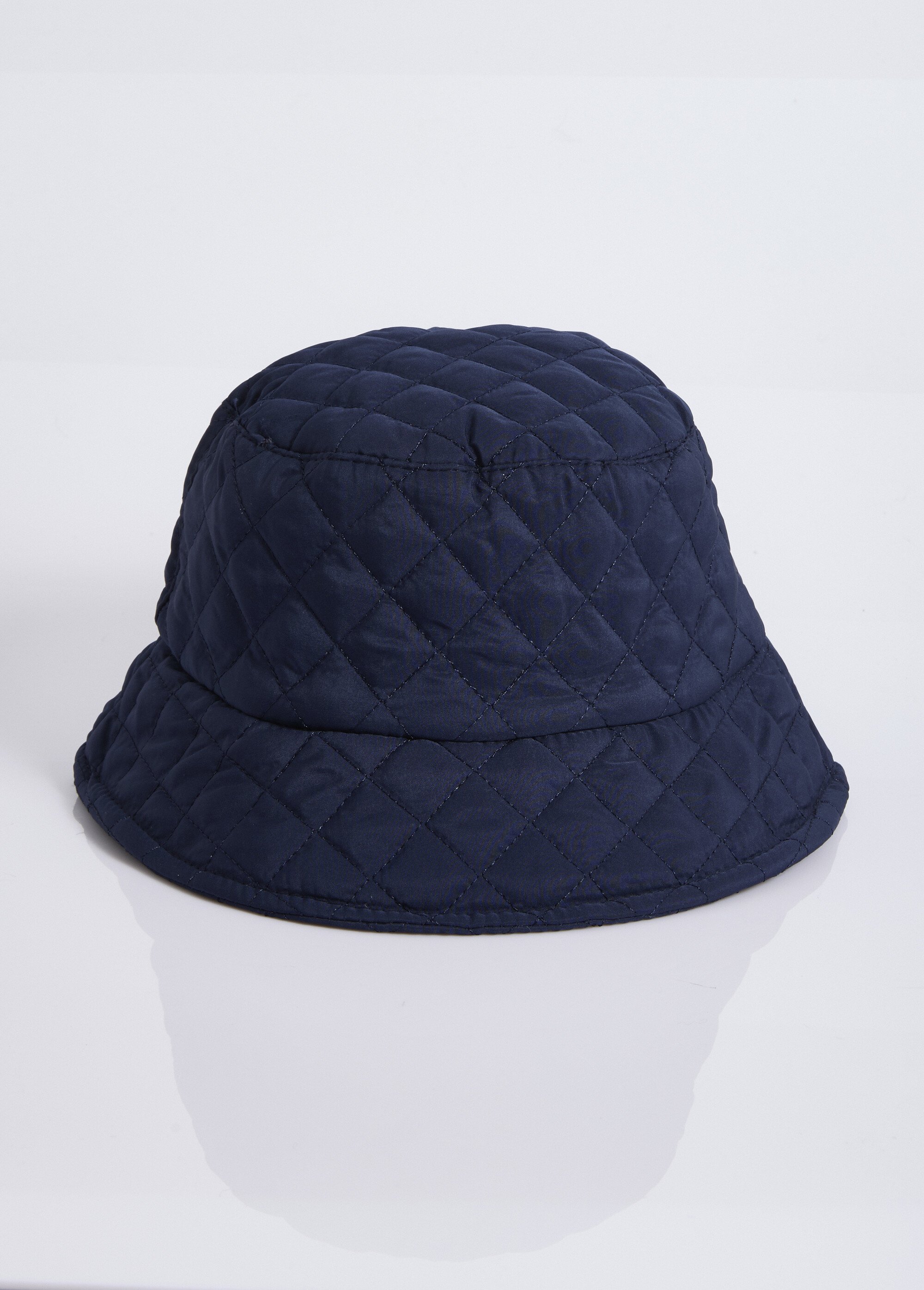 Bob matelassé avec surpiqures Femme Bleu NES180LHW2302 FA1