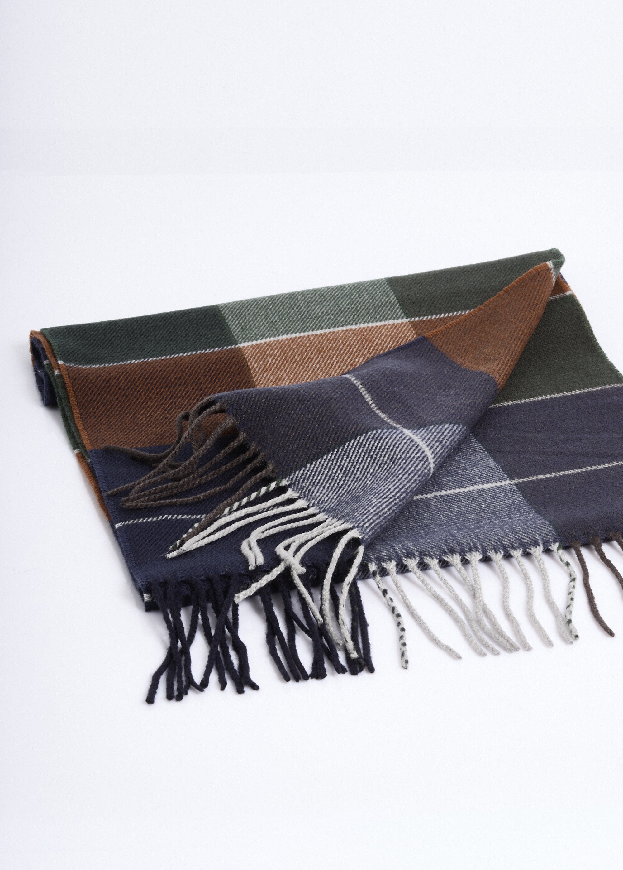 Echarpe à carreaux, multicolore