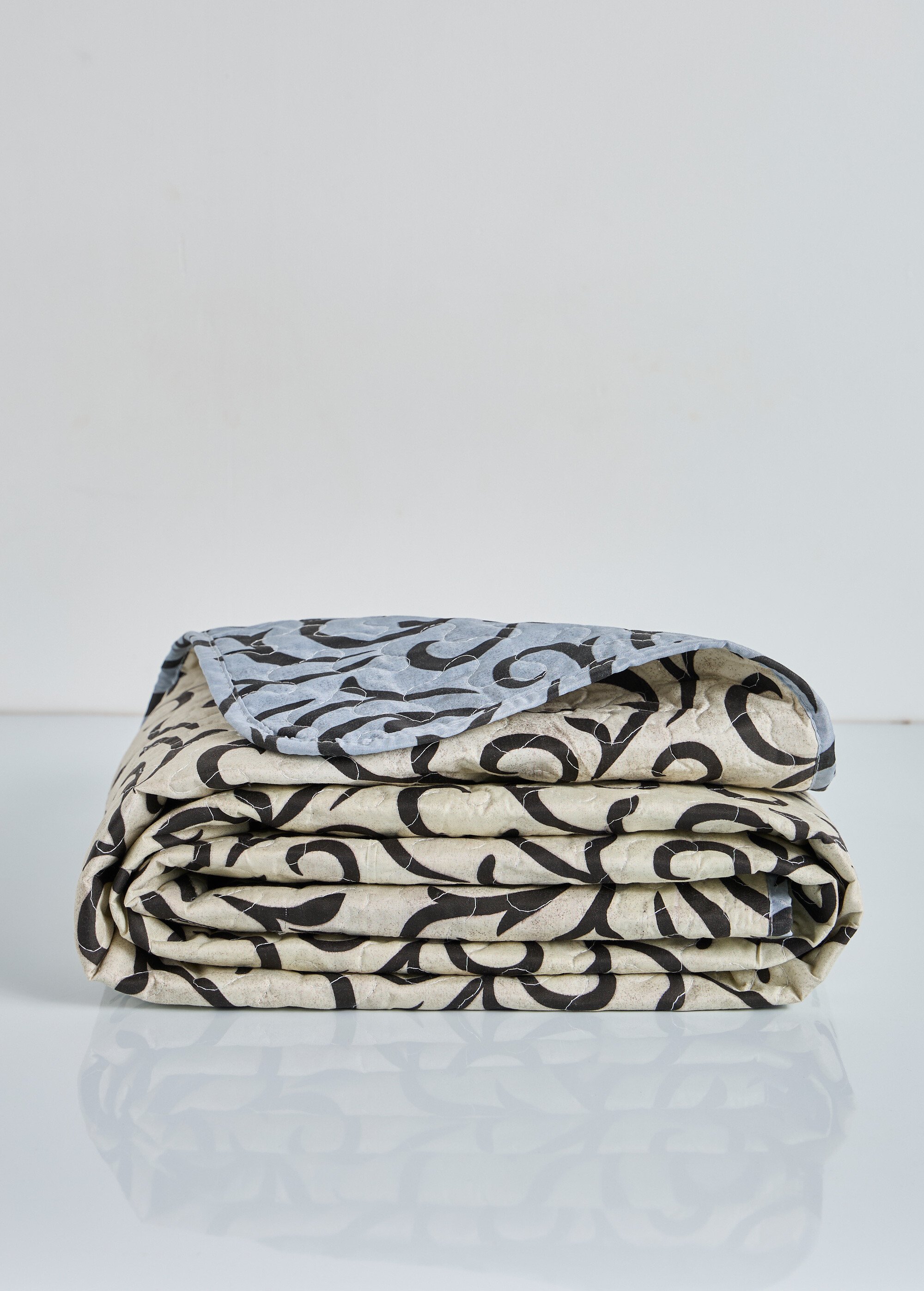 Ensemble couvre-lit 220x200cm + 2 taies 50x70cm Beige COTZA120716 FA1