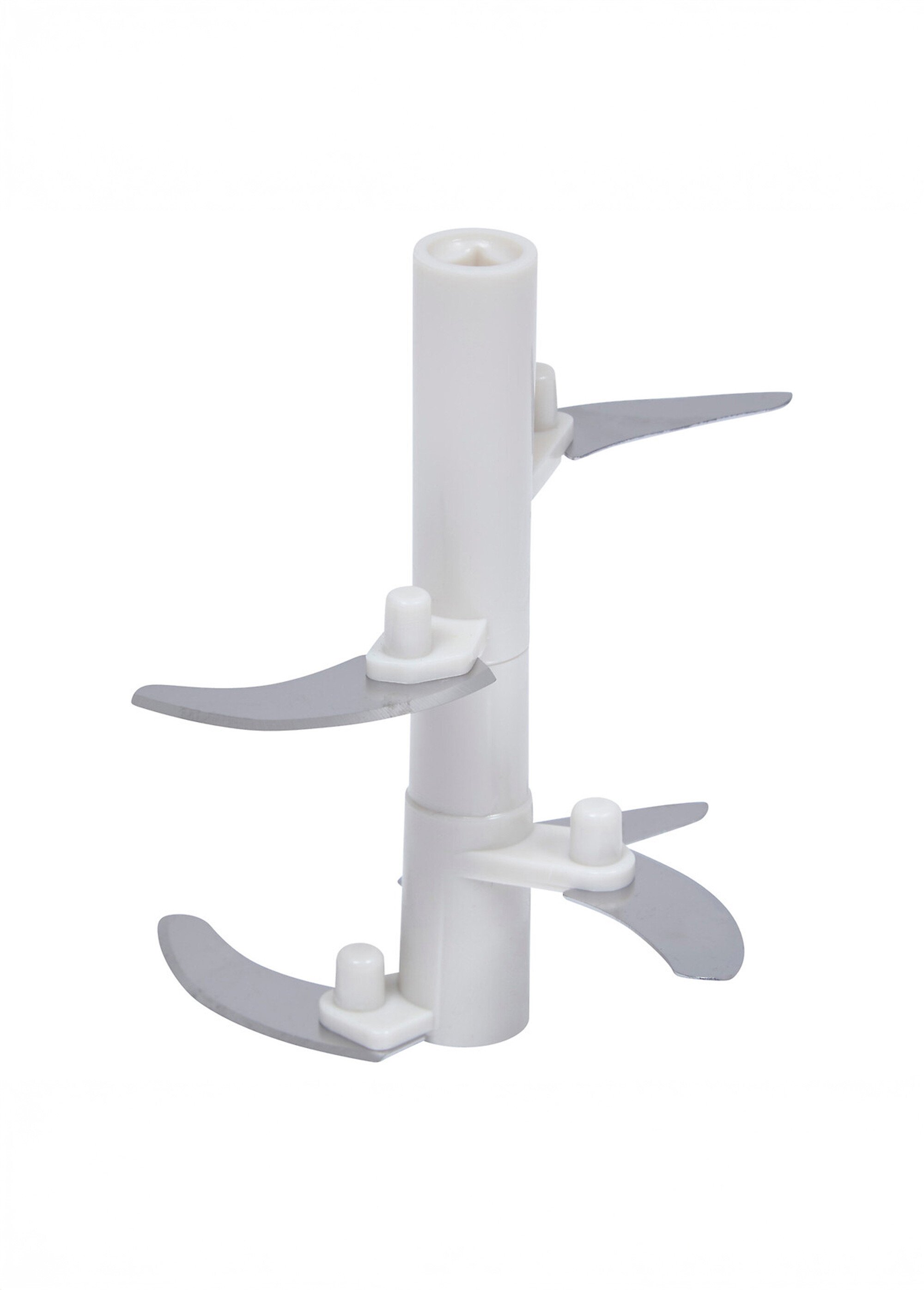 Hachoir / Batteur manuel gain de place Blanc JJA-146428 DE2