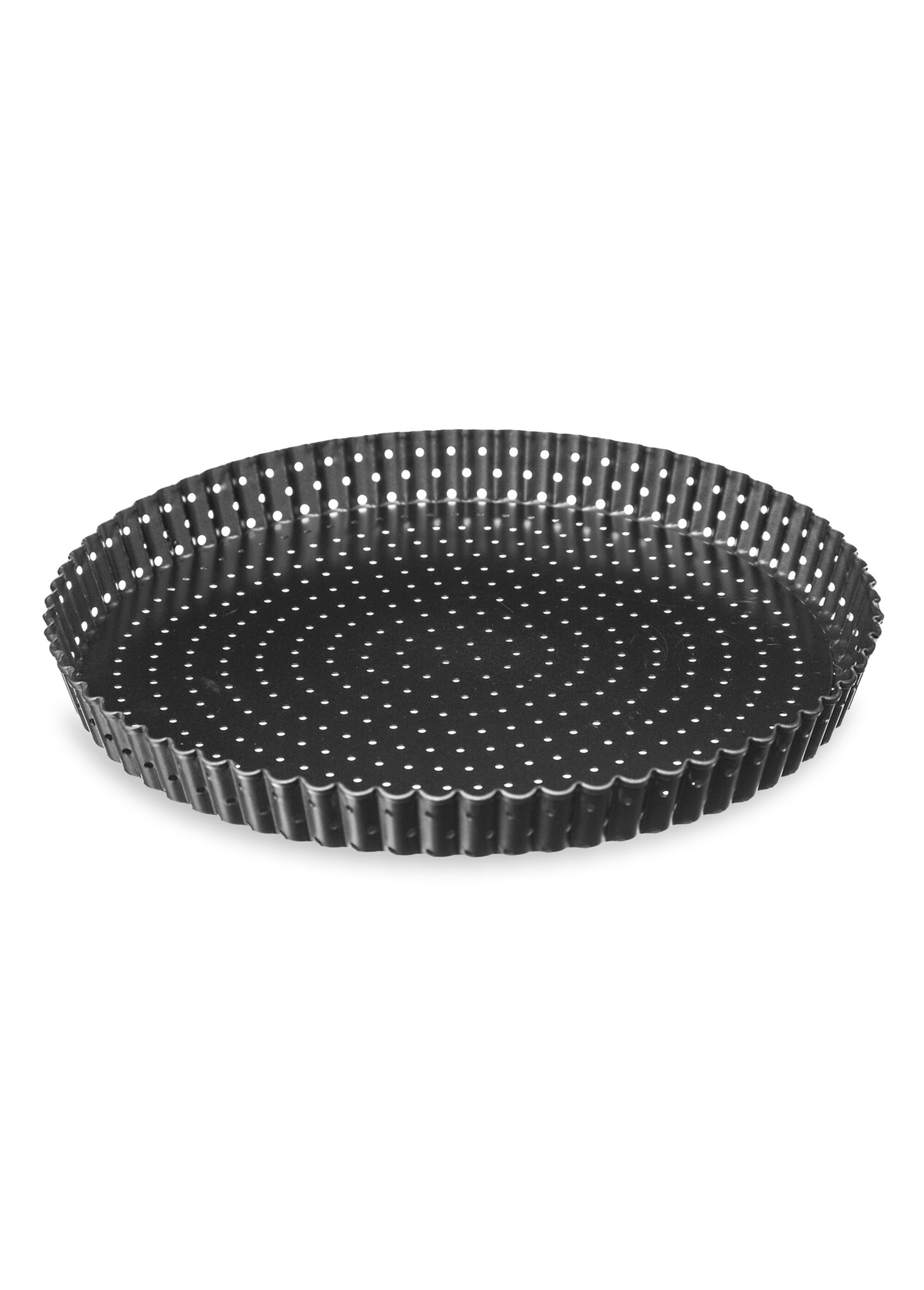 Moule à tarte perforé, fond amovible NOIR JJA-146644 FA1