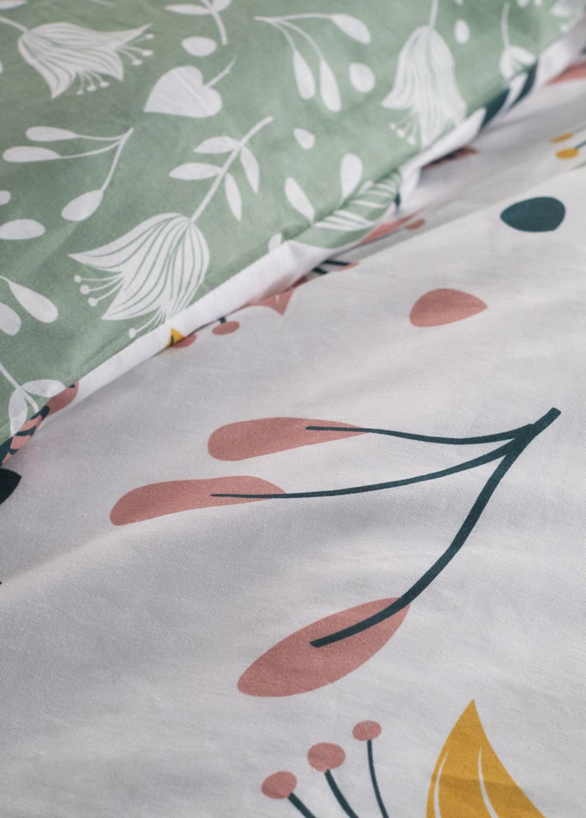 Parure flanelle 240 x 220cm, Bucolique Blanc ML-FLAN120881 DE1