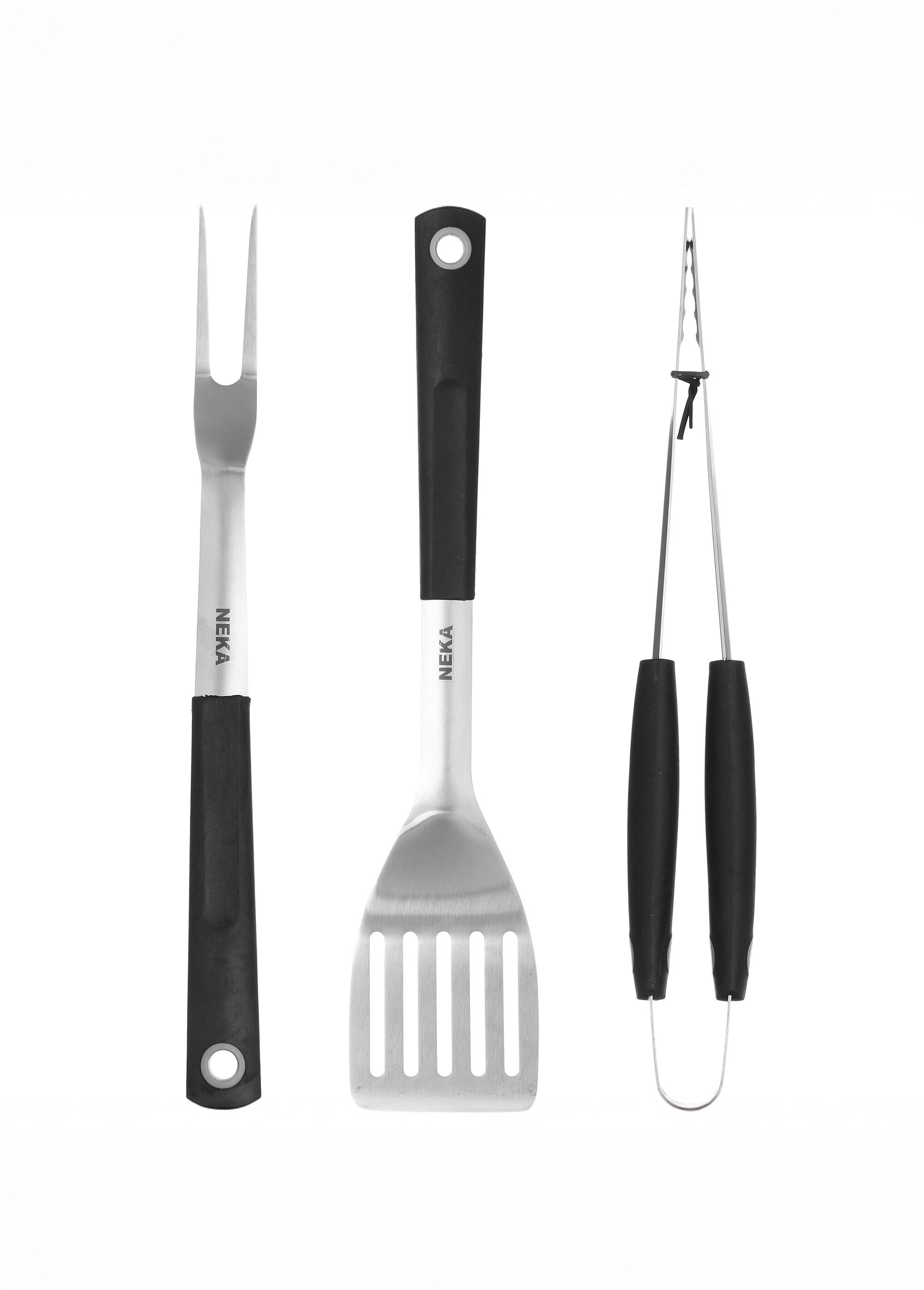 Set de 3 ustensiles de barbecue NOIR JJA-118034 FA1