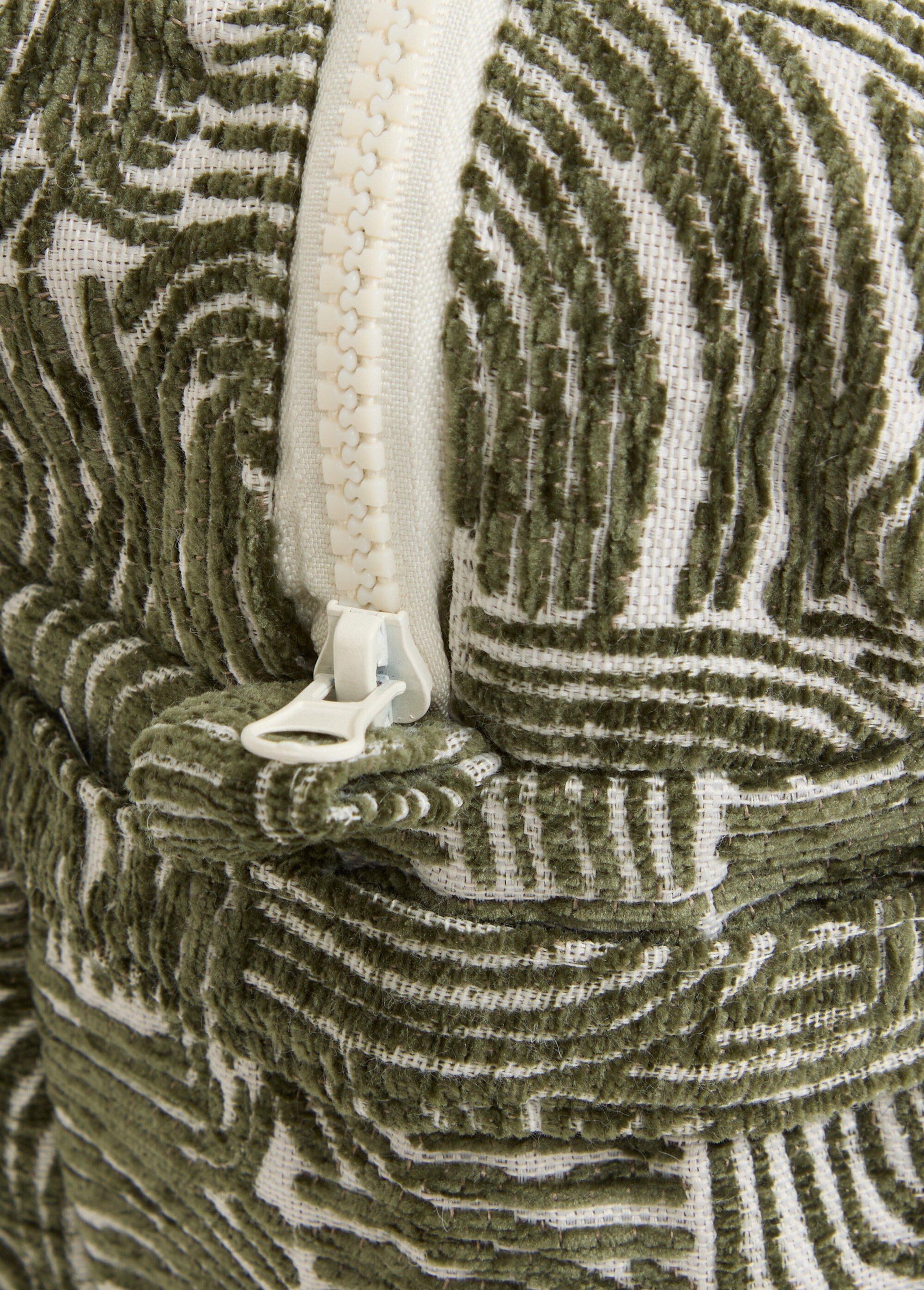 Trousse de toilette en tissu  texturé Vert JJA-213376 DE1