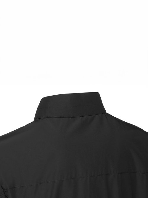 Veste col montant pressionné poche poitrine Homme Noir GEOXMVINCIT DE1