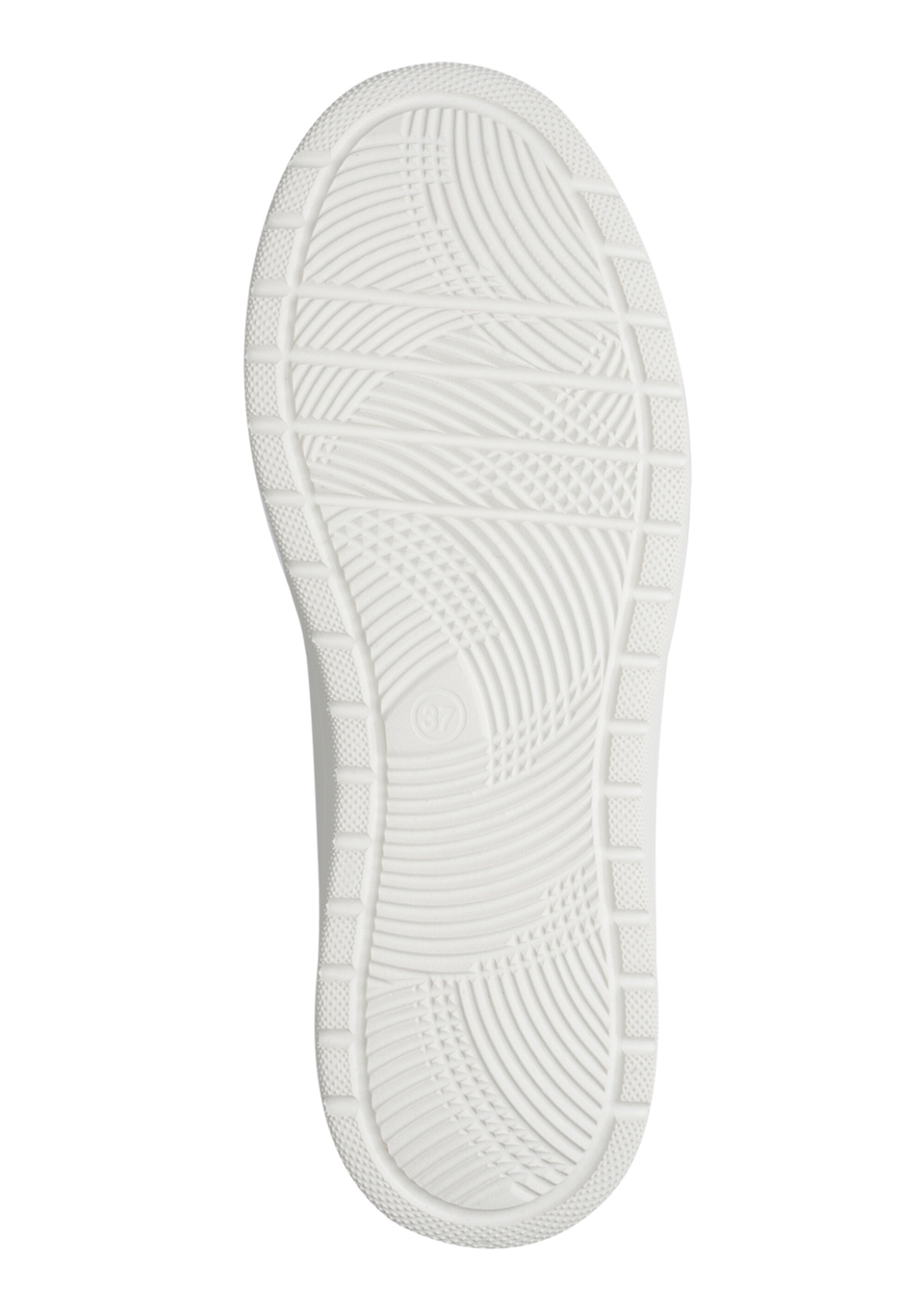 Baskets tendance avec détails léopard Femme Blanc JAN-82377946 UN1