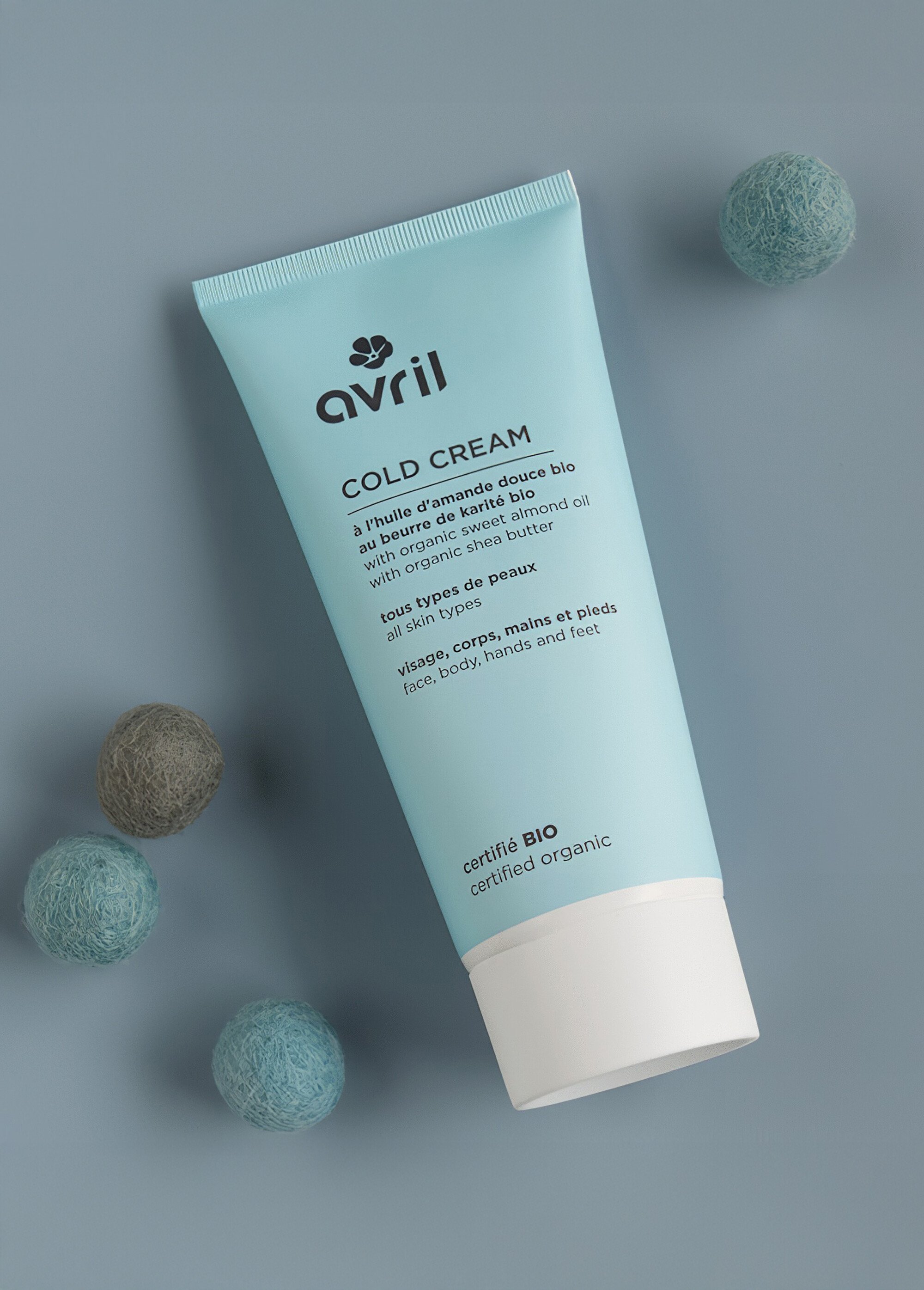 Cold cream BIO texture fluide au karité Blanc AV-1695 SI1