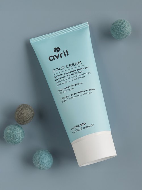 Cold cream BIO texture fluide au karité Blanc AV-1695 SI1