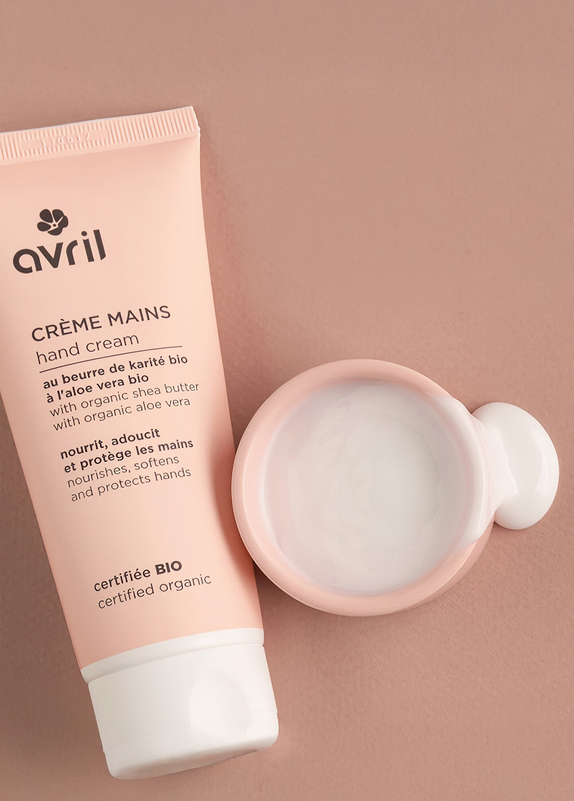 Crème mains BIO karité et aloe vera Blanc AV-230 SI1