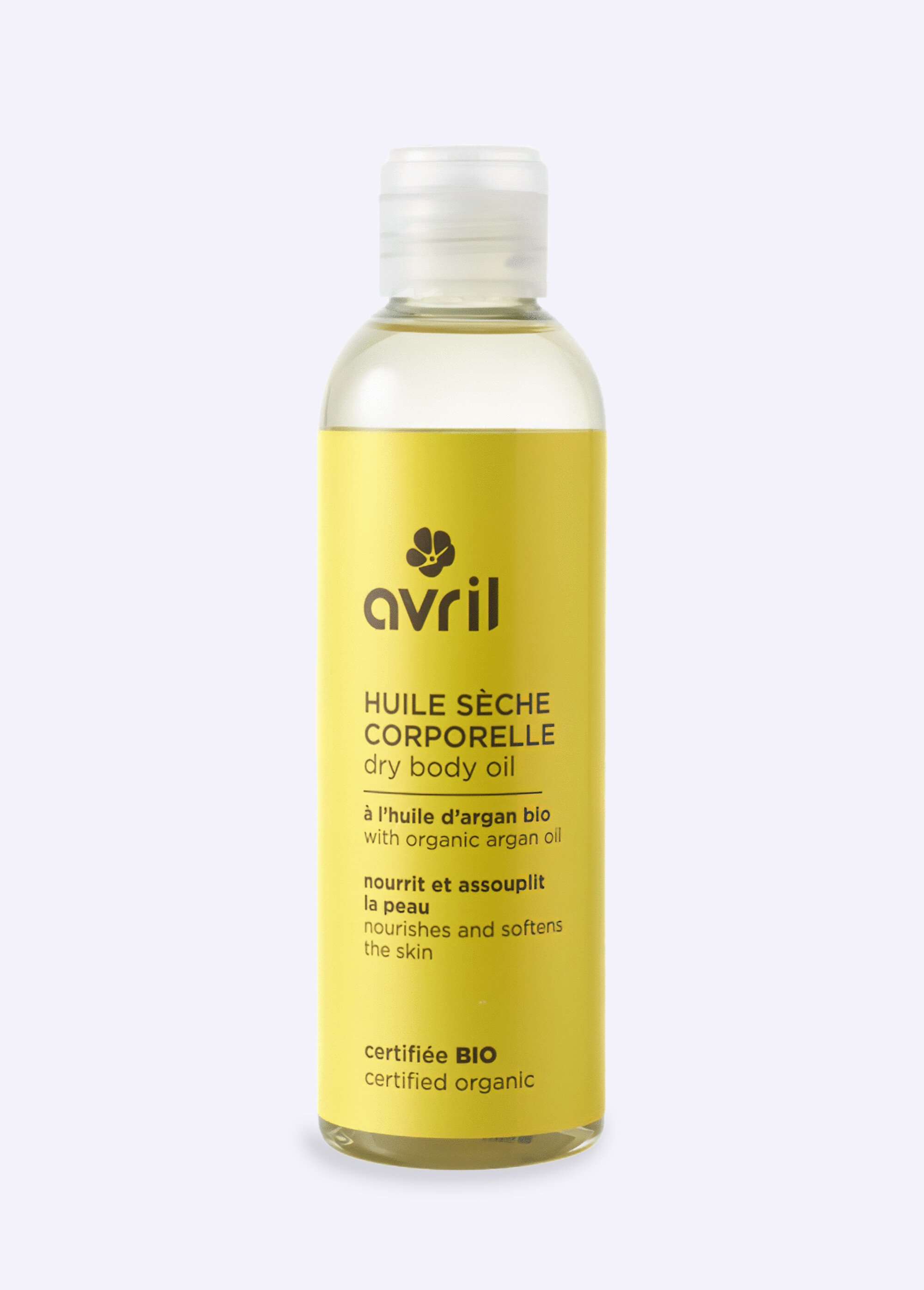 Huile sèche BIO pour le corps, argan