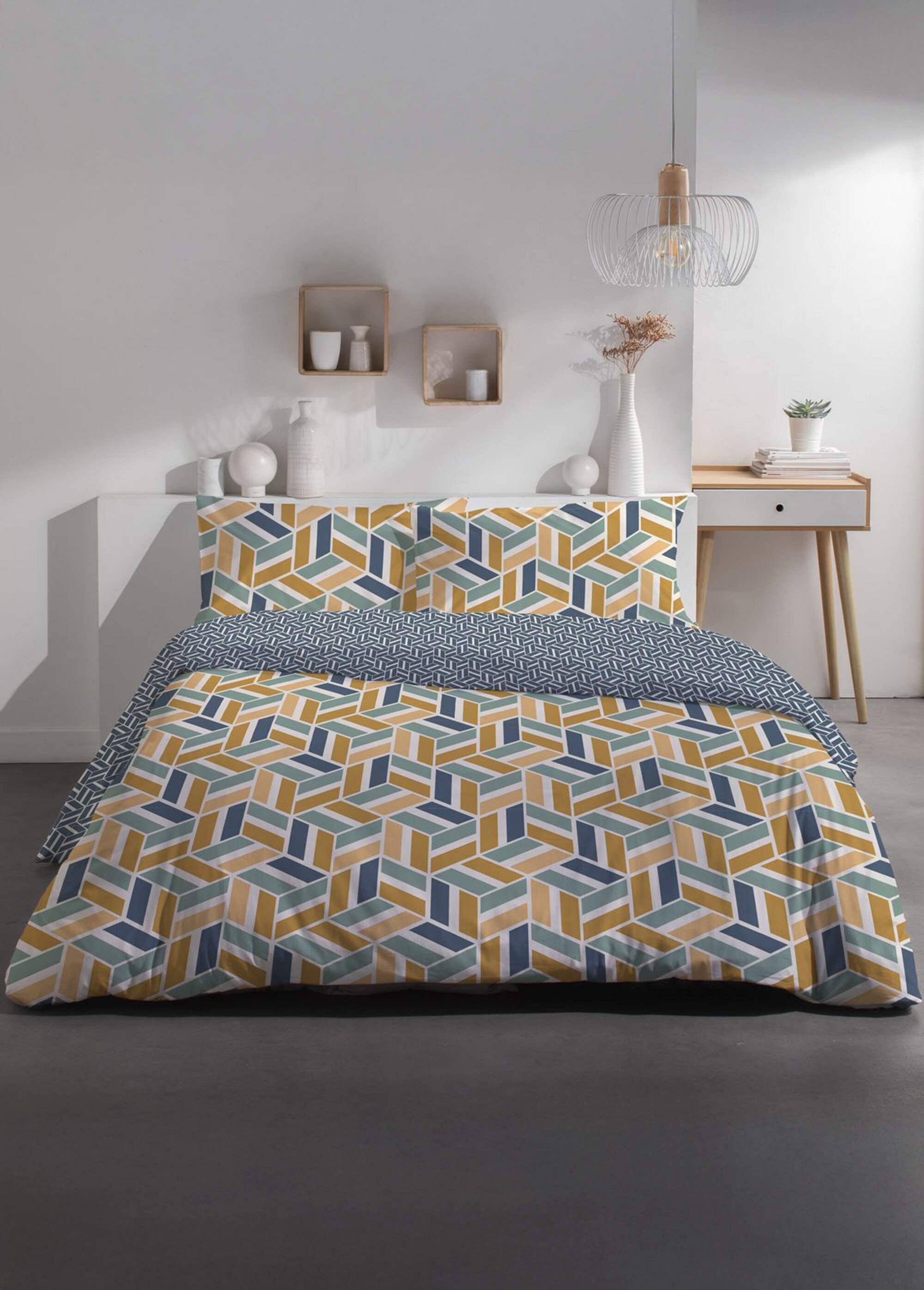 Parure pur coton 240 x 220cm, Optica