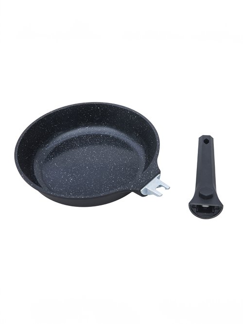 Poêle 28cm céramique tous feux antiadhésive Alizée Noir 9031307 FA2