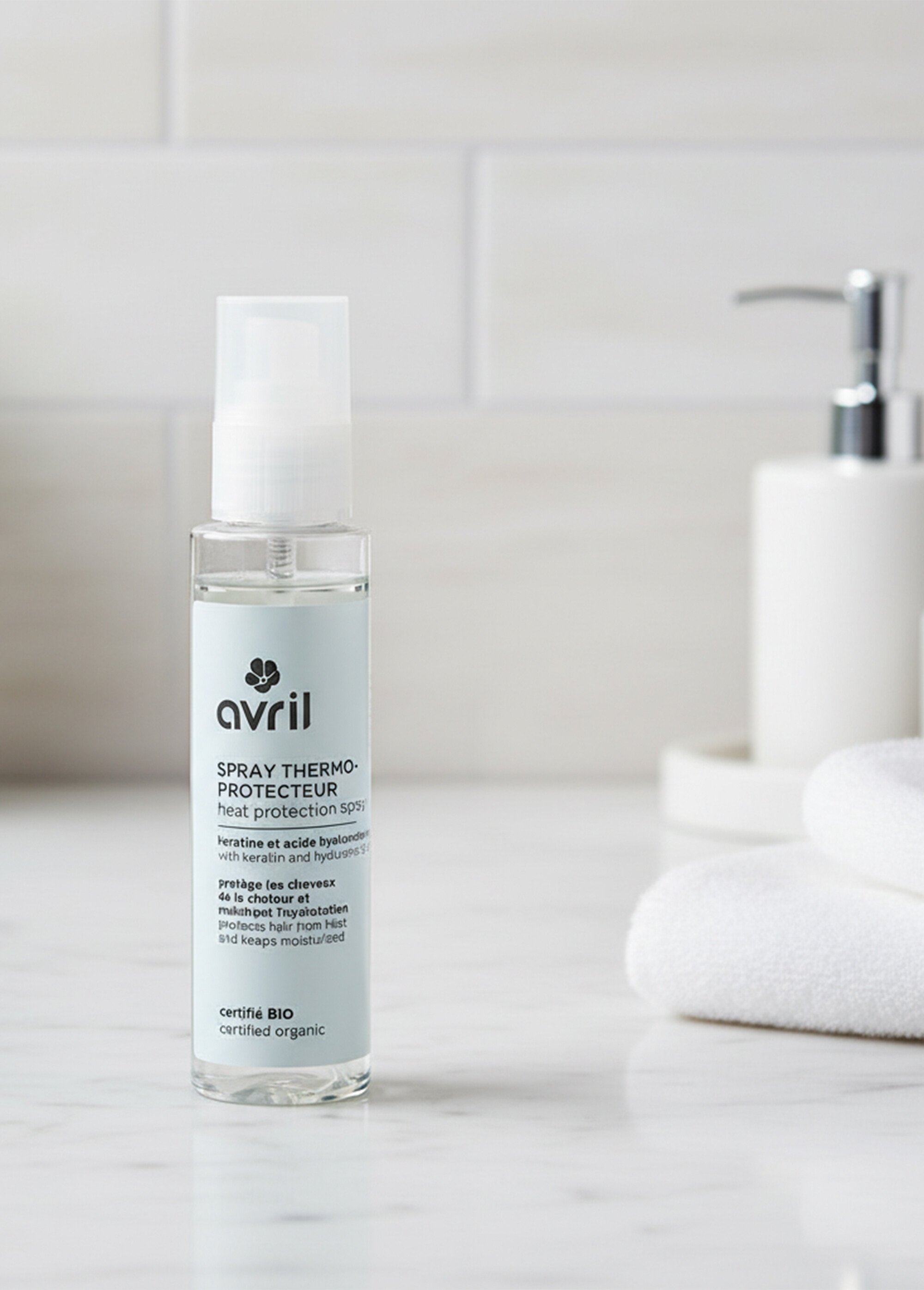 Spray thermo-protecteur BIO kératine Blanc AV-1920 SI1