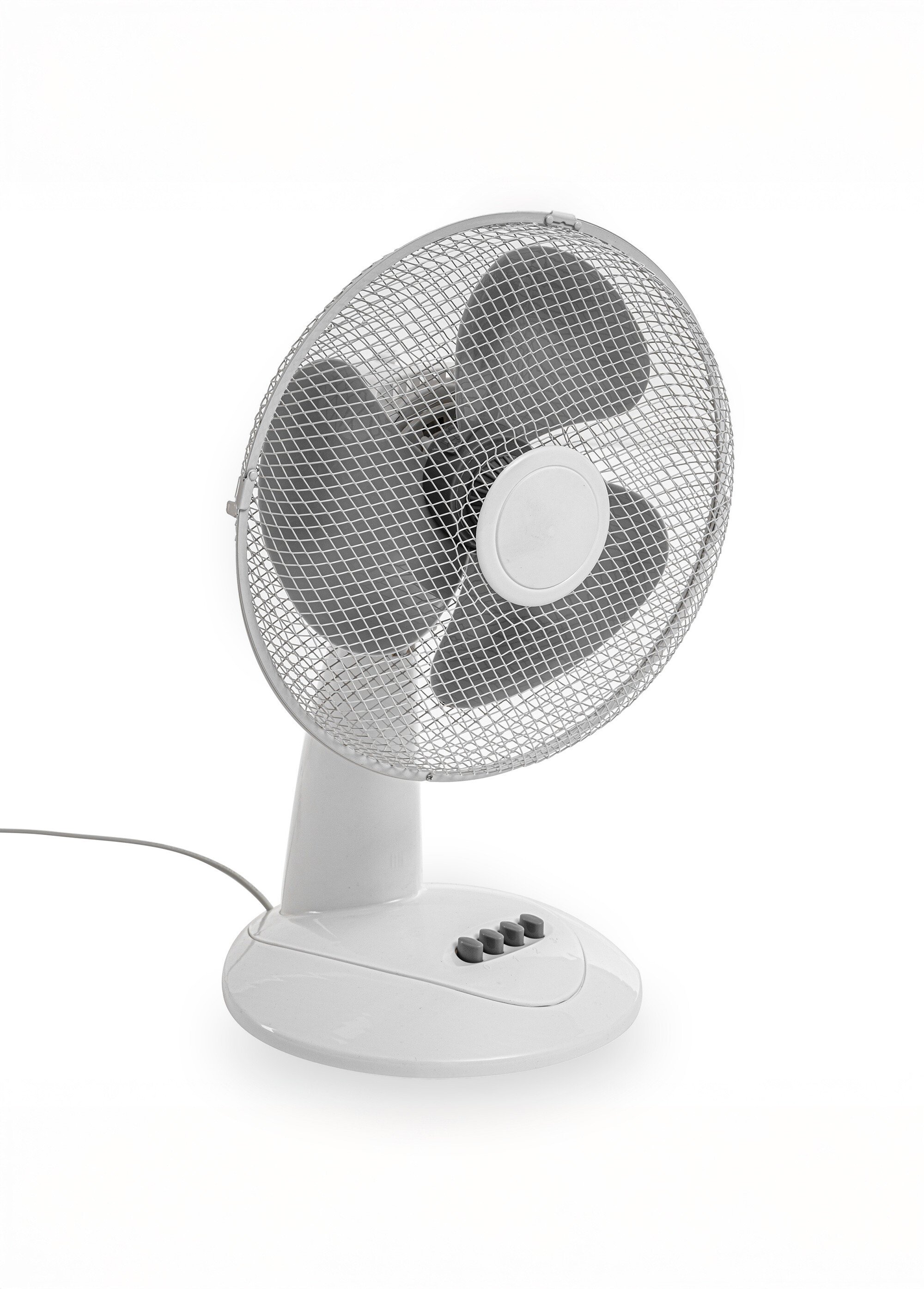 Ventilateur de table secteur, 3 vitesses Blanc JJA-192520 FA1