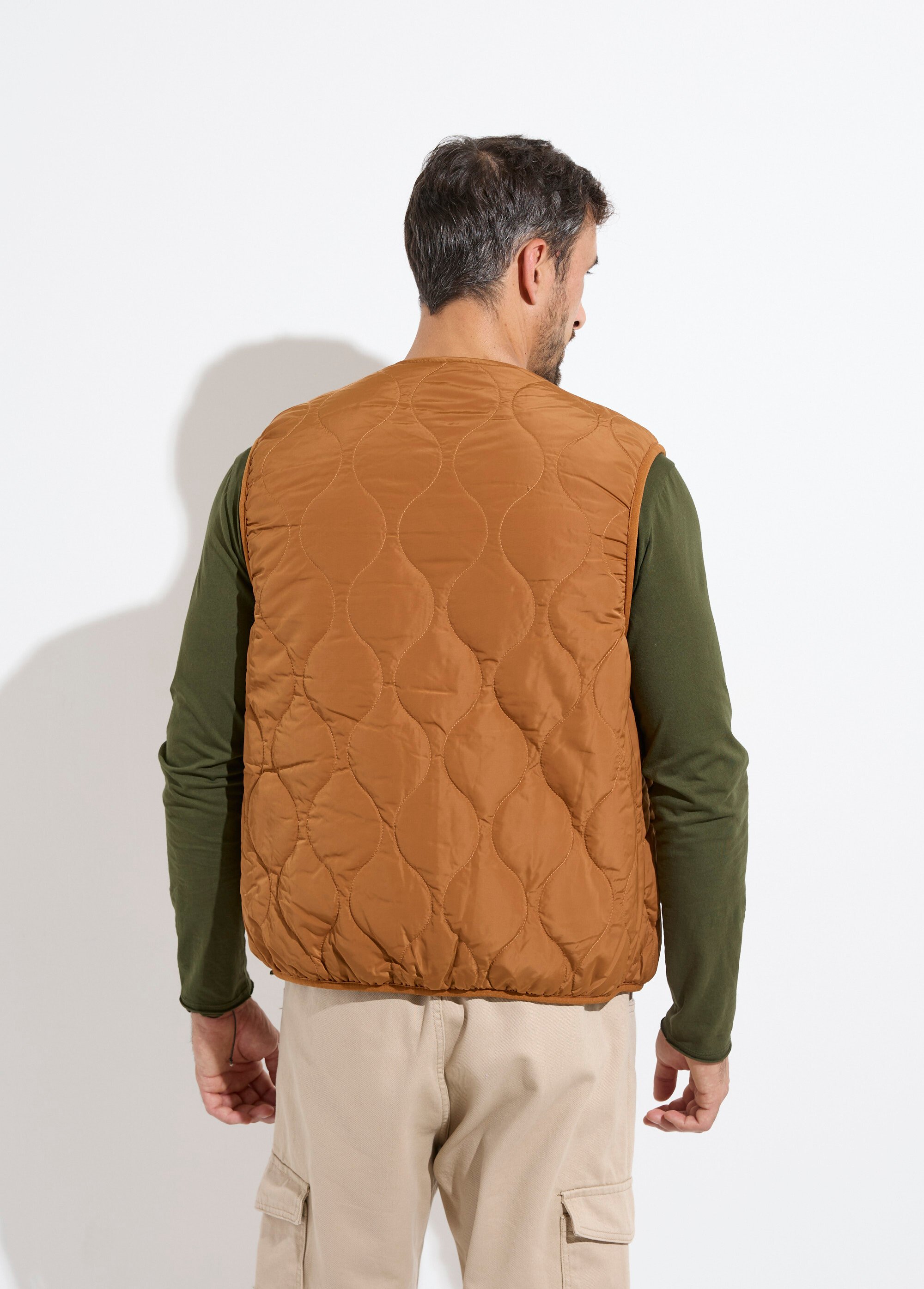 Veste sans manches casual réversible