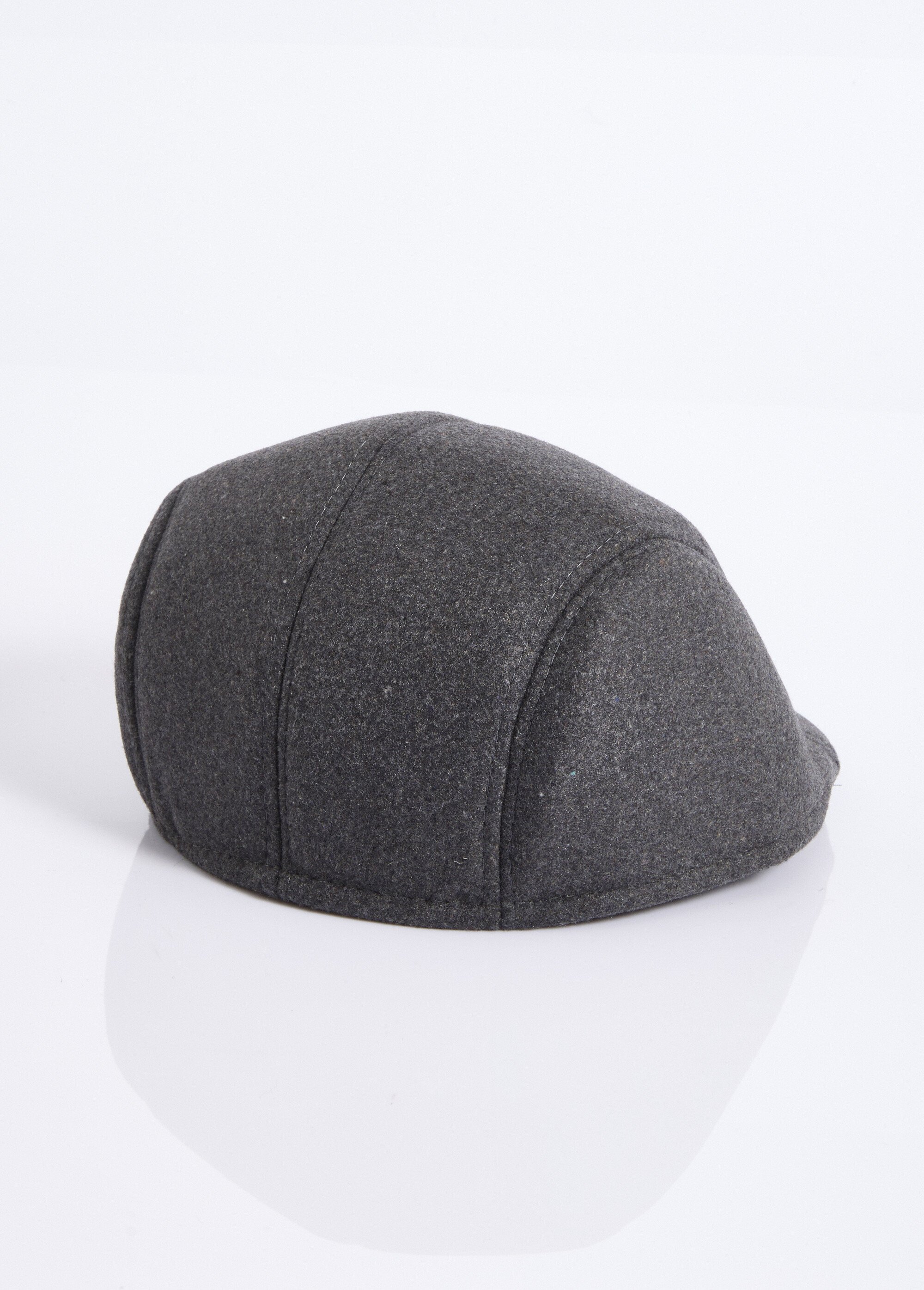Casquette plate façon lainage Homme Gris NES180MHW2201 DO1