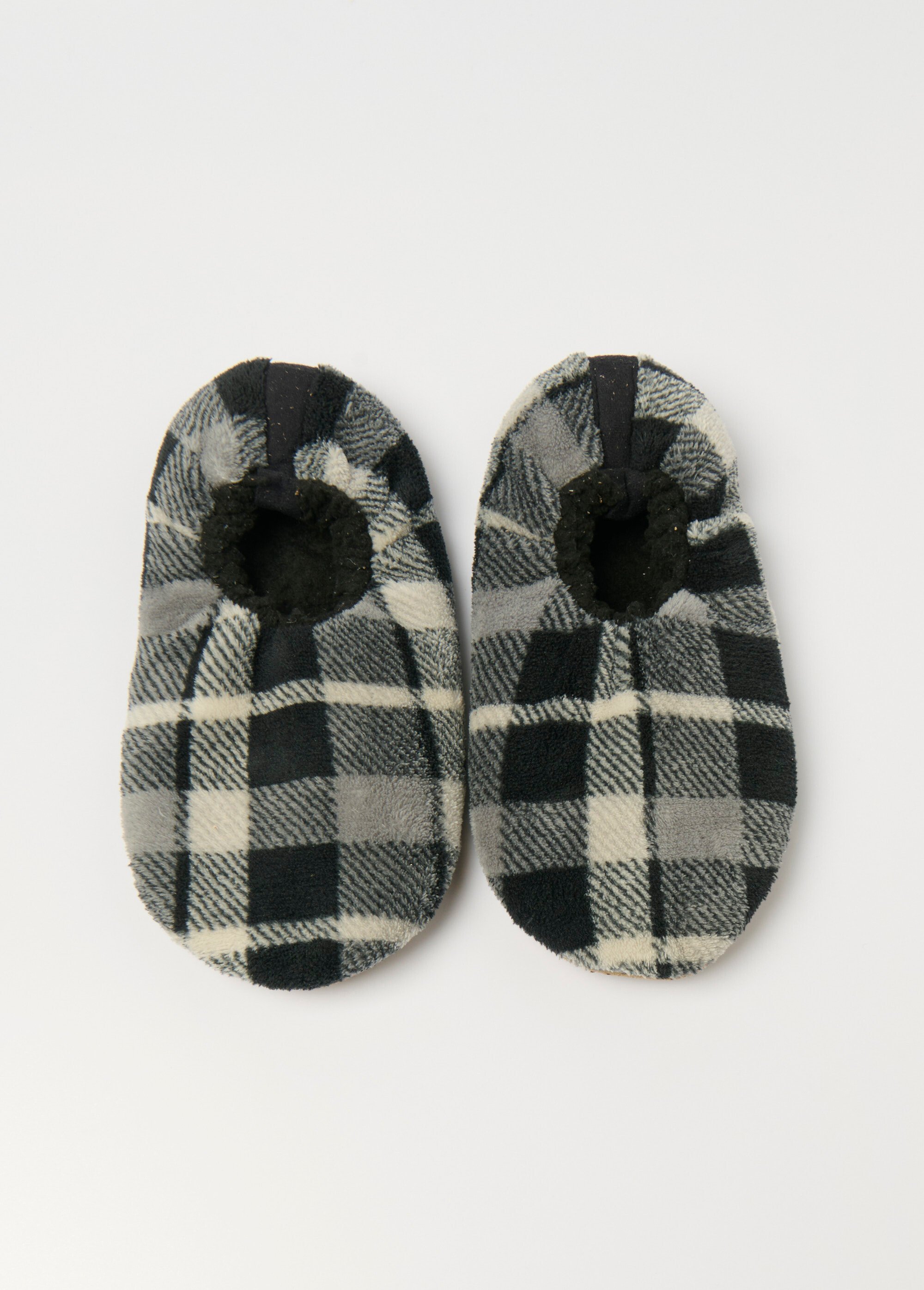 Chaussons fourrés chauds antidérapants