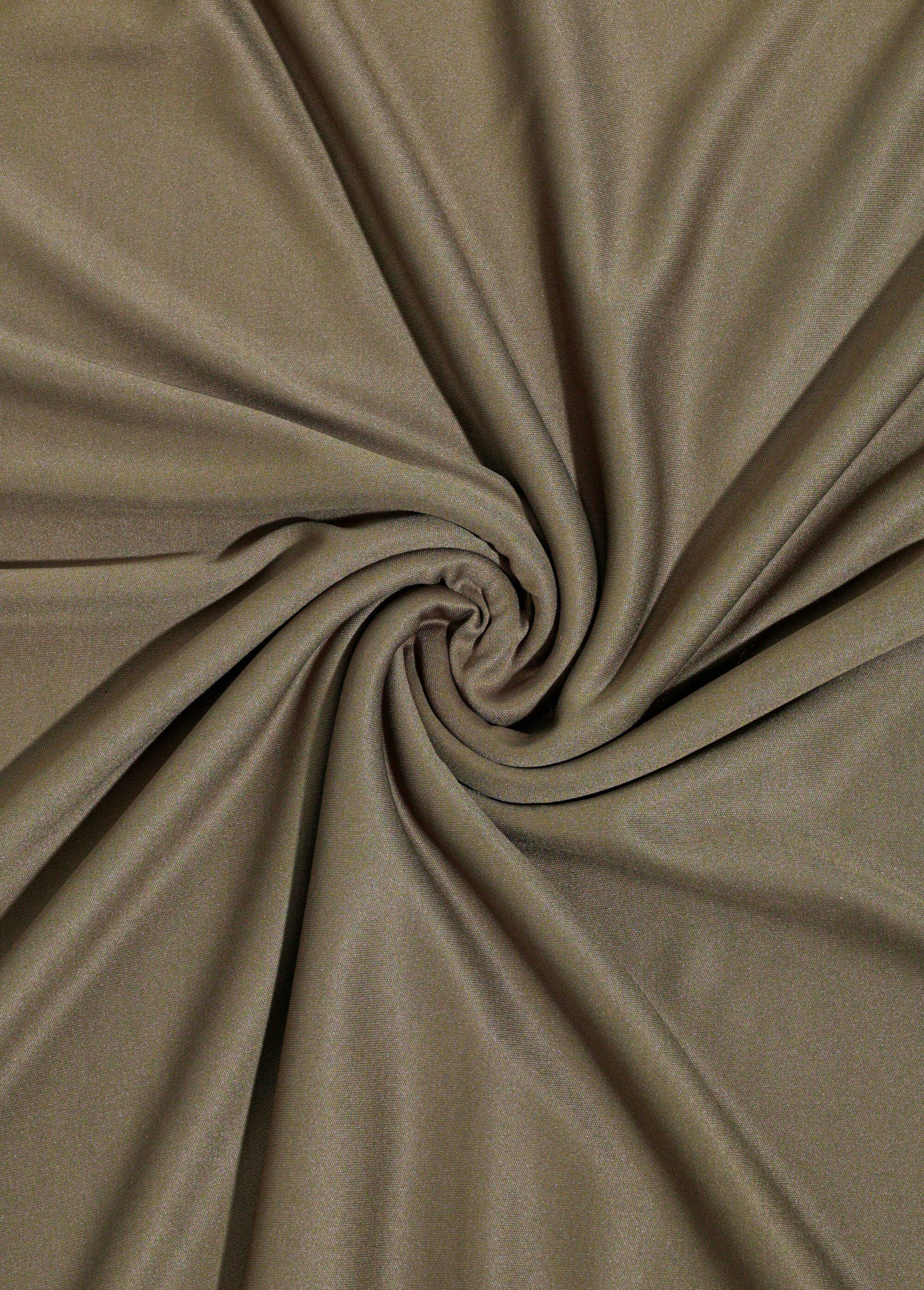 Coupon tissu jersey stretch uni VERT COT142554 FA1